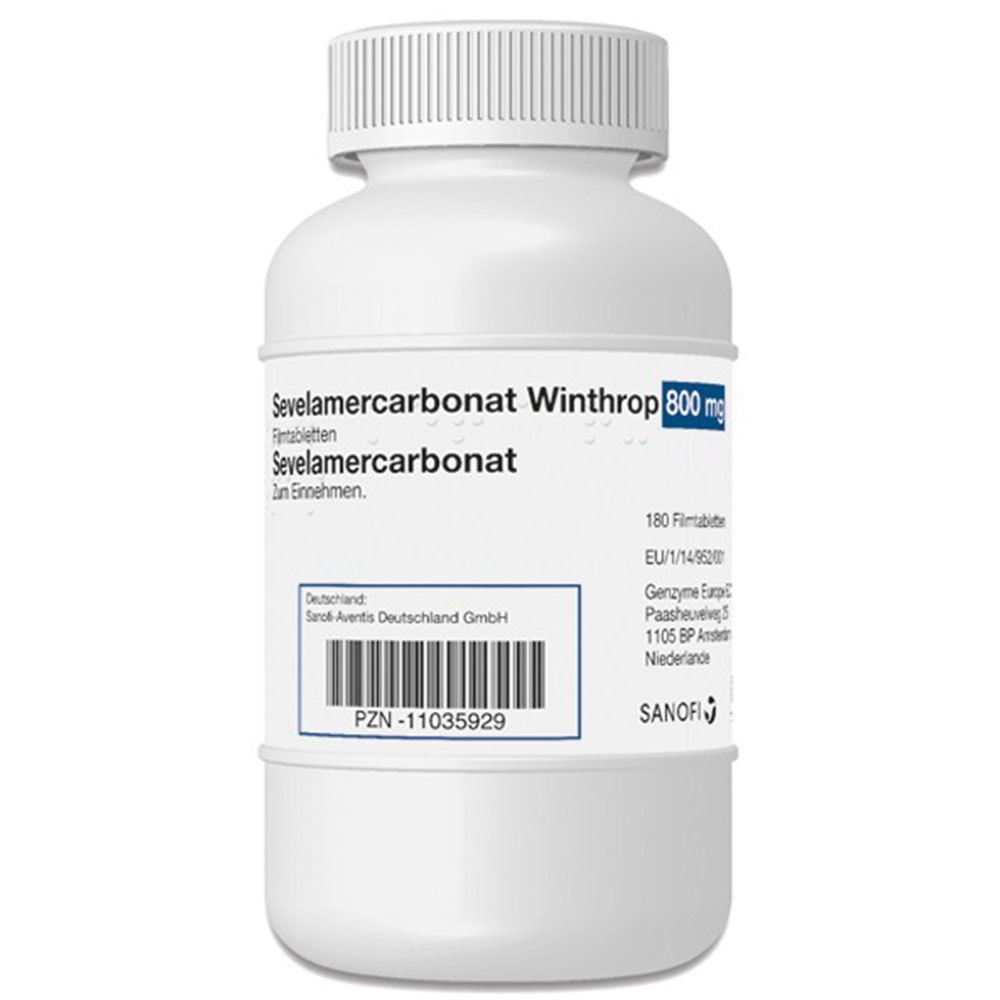 Sevelamercarbonat Winthrop® 800 mg