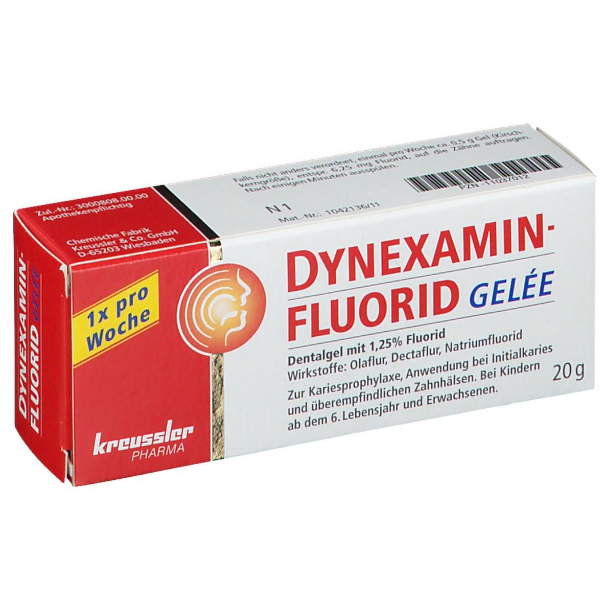 Dynexaminfluorid Gelee Dentalgel