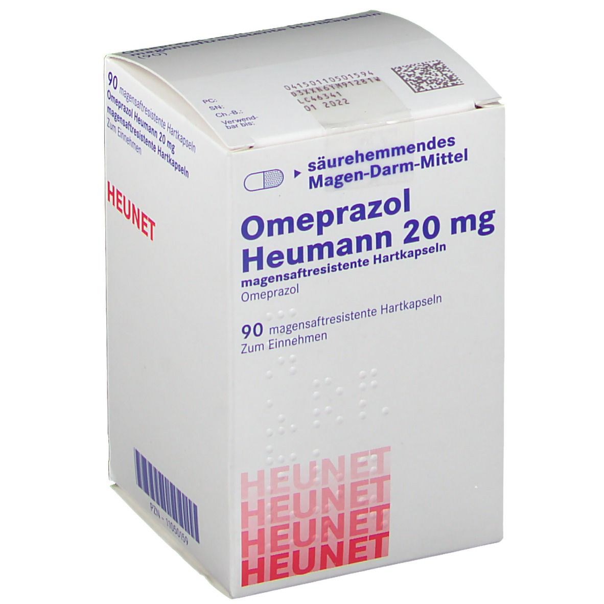 Omeprazol Heumann 20 mg