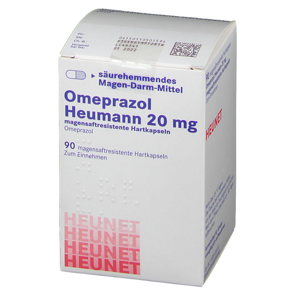 Omeprazol Heumann 20 mg