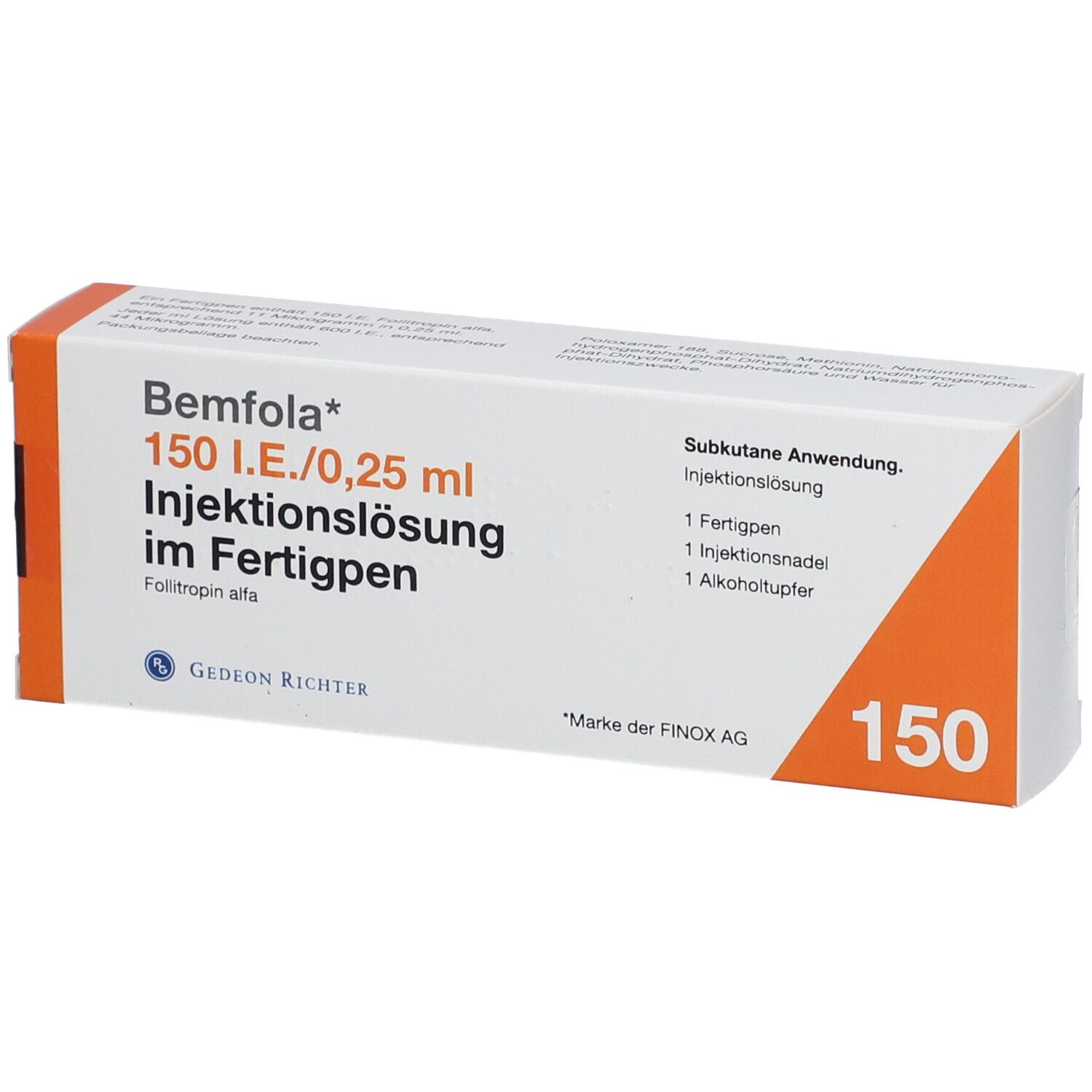 Bemfola 150 I.E./0,25 ml