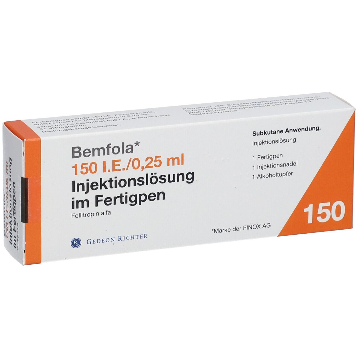 Bemfola 150 I.E./0,25 ml