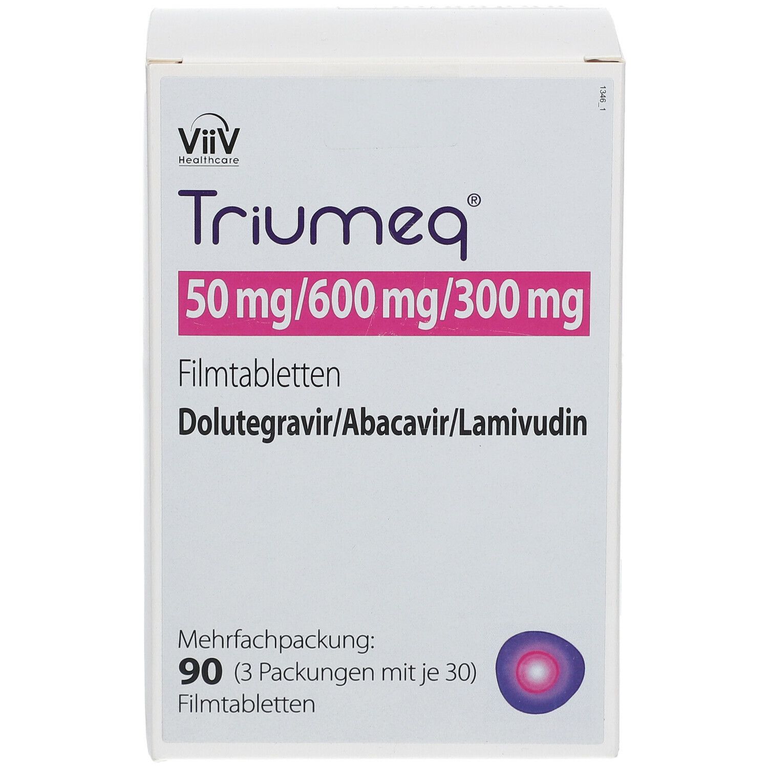 TRIUMEQ 50 mg/600 mg/300 mg Filmtabletten