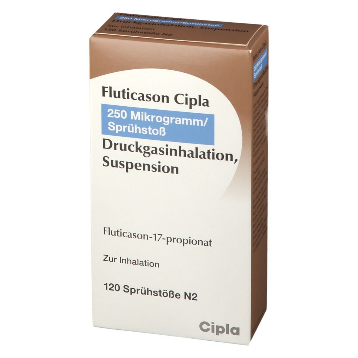 Fluticason Cipla 250 Mikrogramm/Sprühstoß