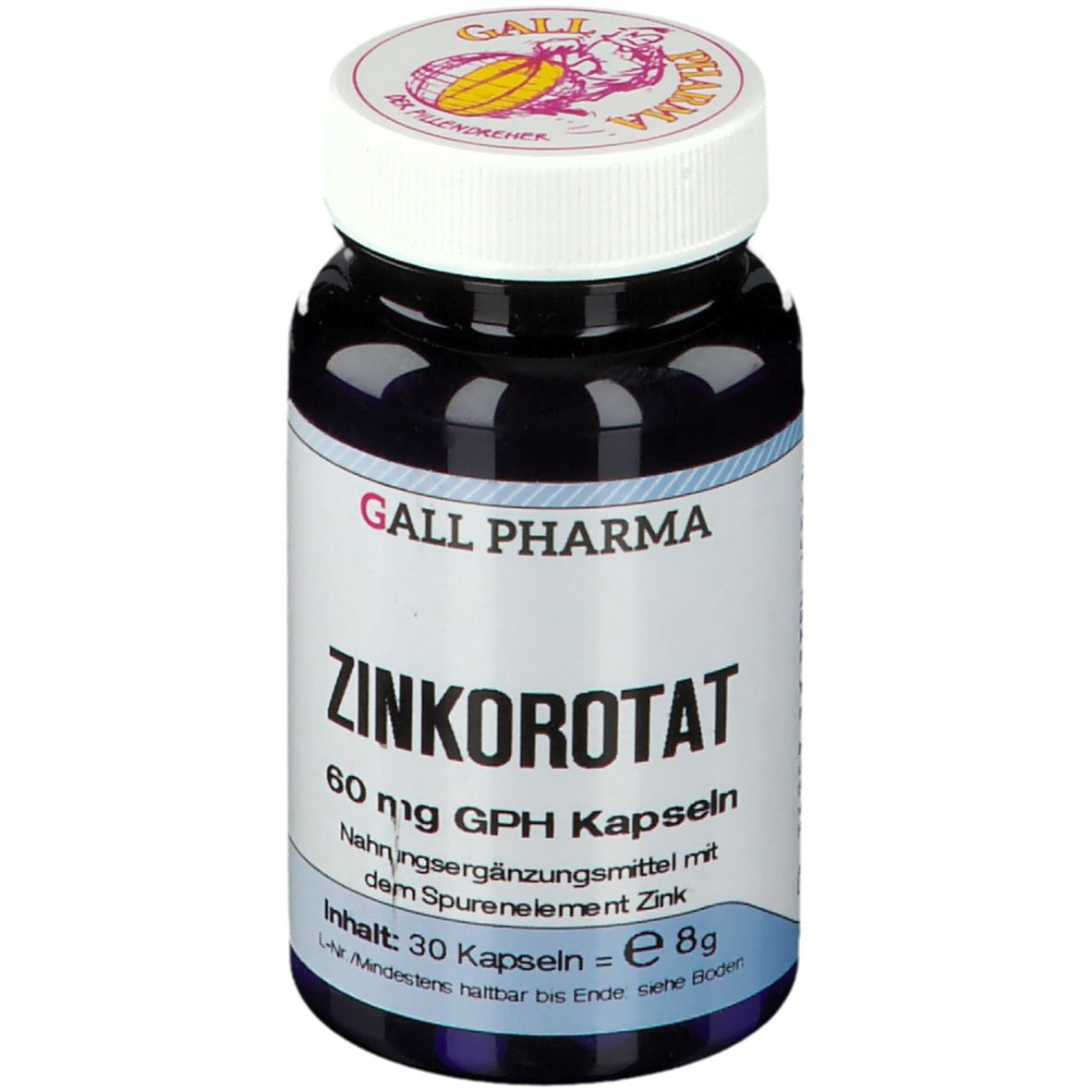 Zinkorotat 60 mg GPH Kapseln