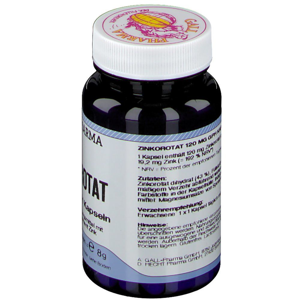 Zinkorotat 120 mg GPH Kapseln 30 St