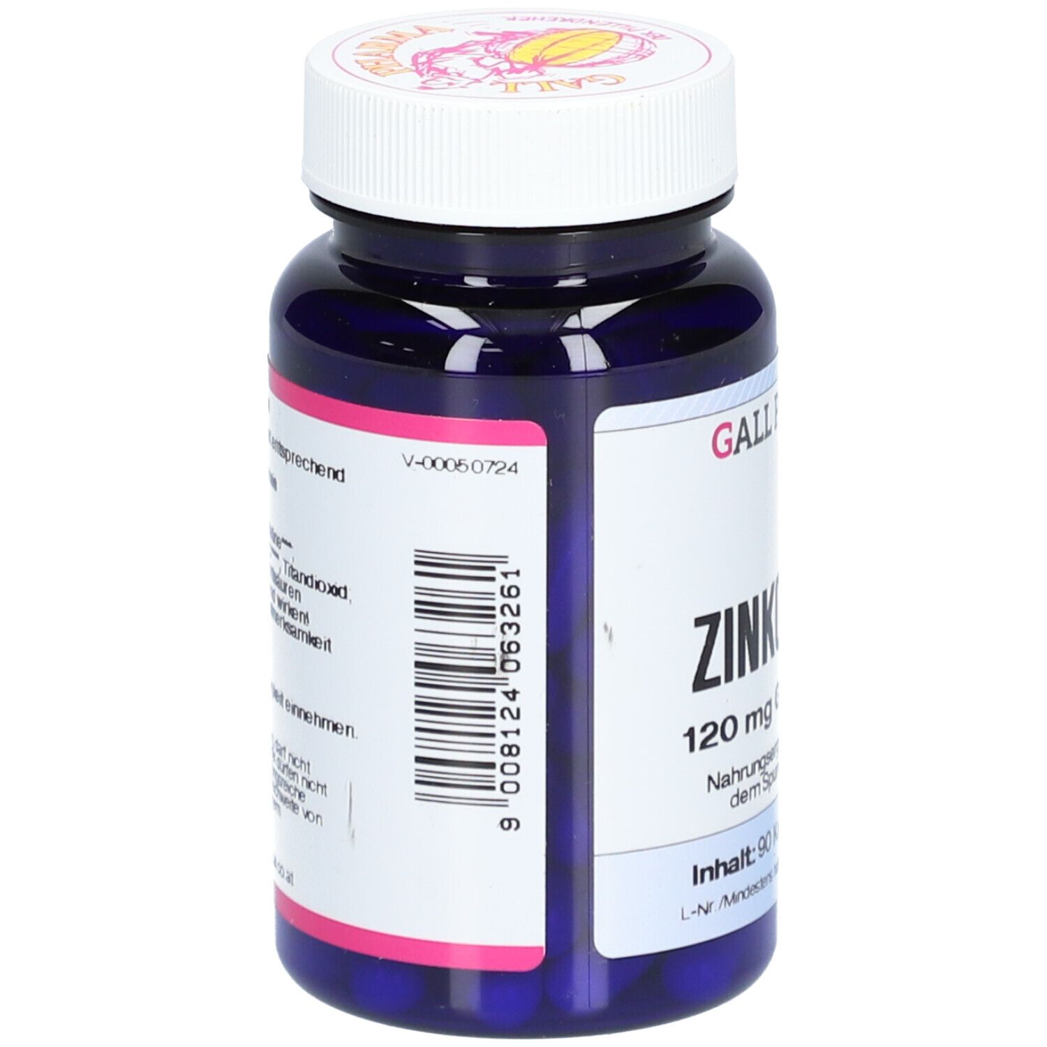 Zinkorotat 120 mg GPH Kapseln 90 St