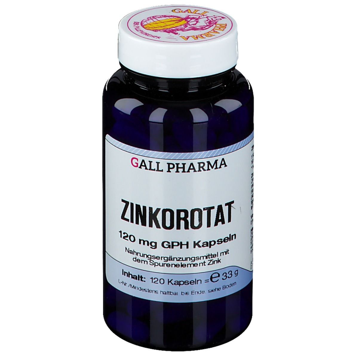 Zinkorotat 120 mg GPH Kapseln St