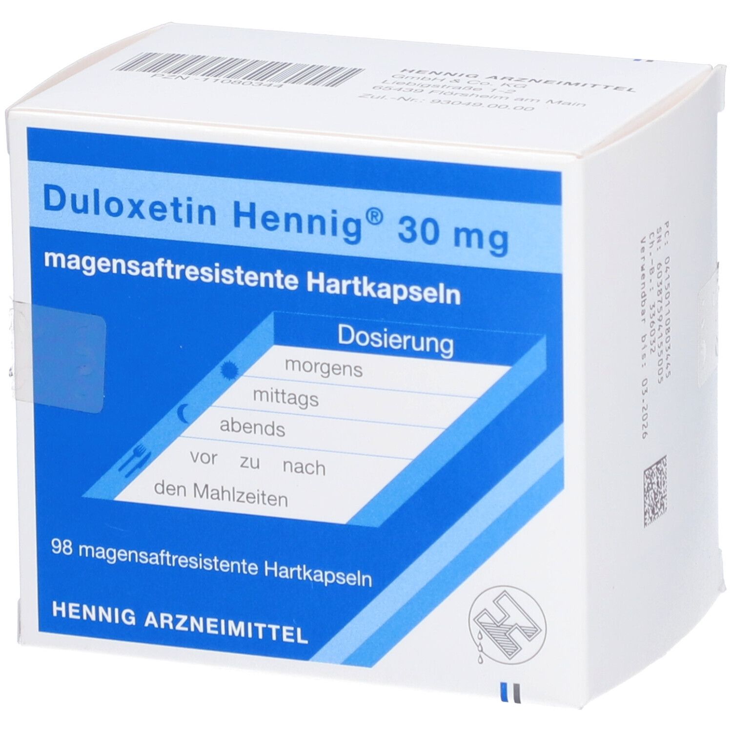 Duloxetin Hennig® 30 mg