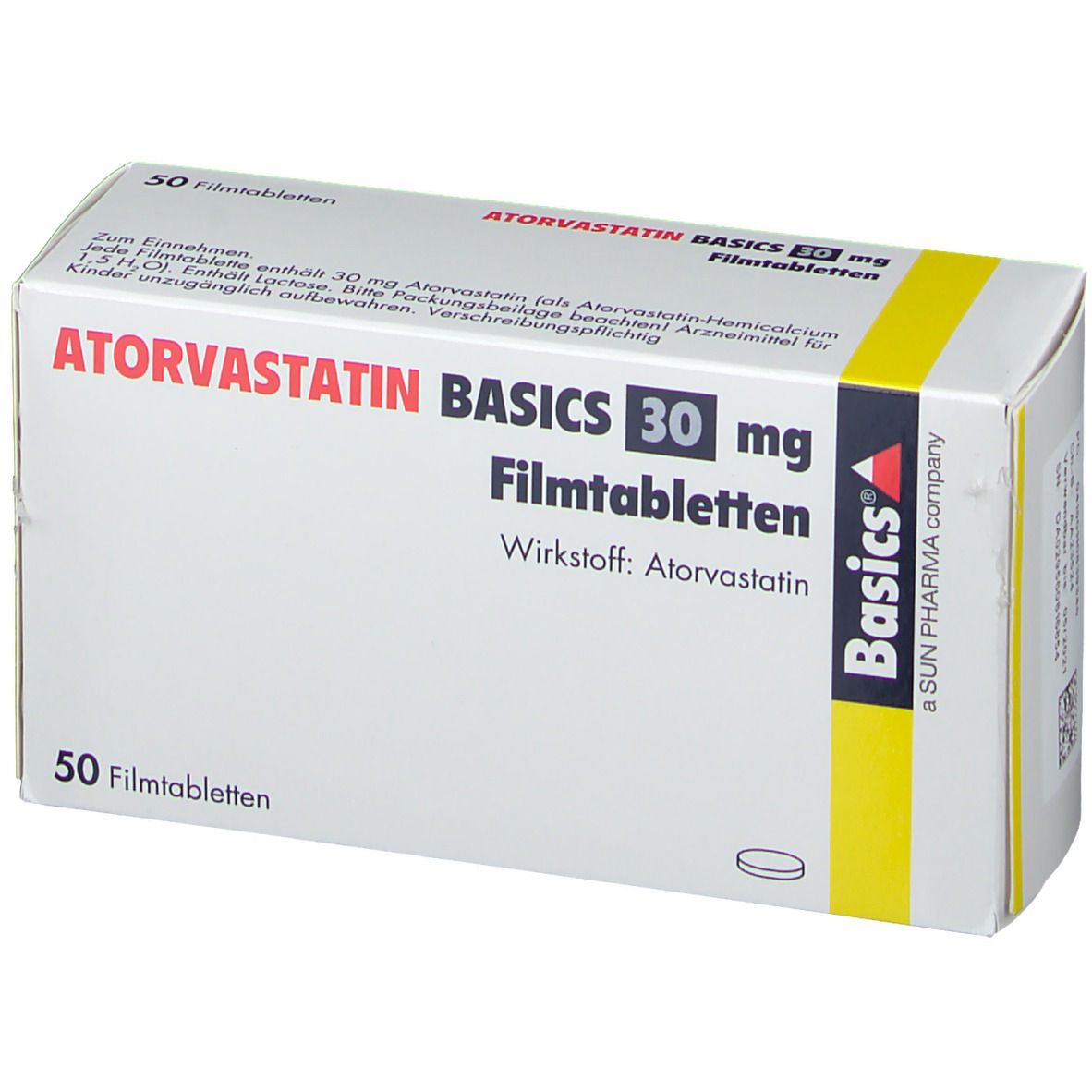 ATORVASTATIN BASICS 30 mg