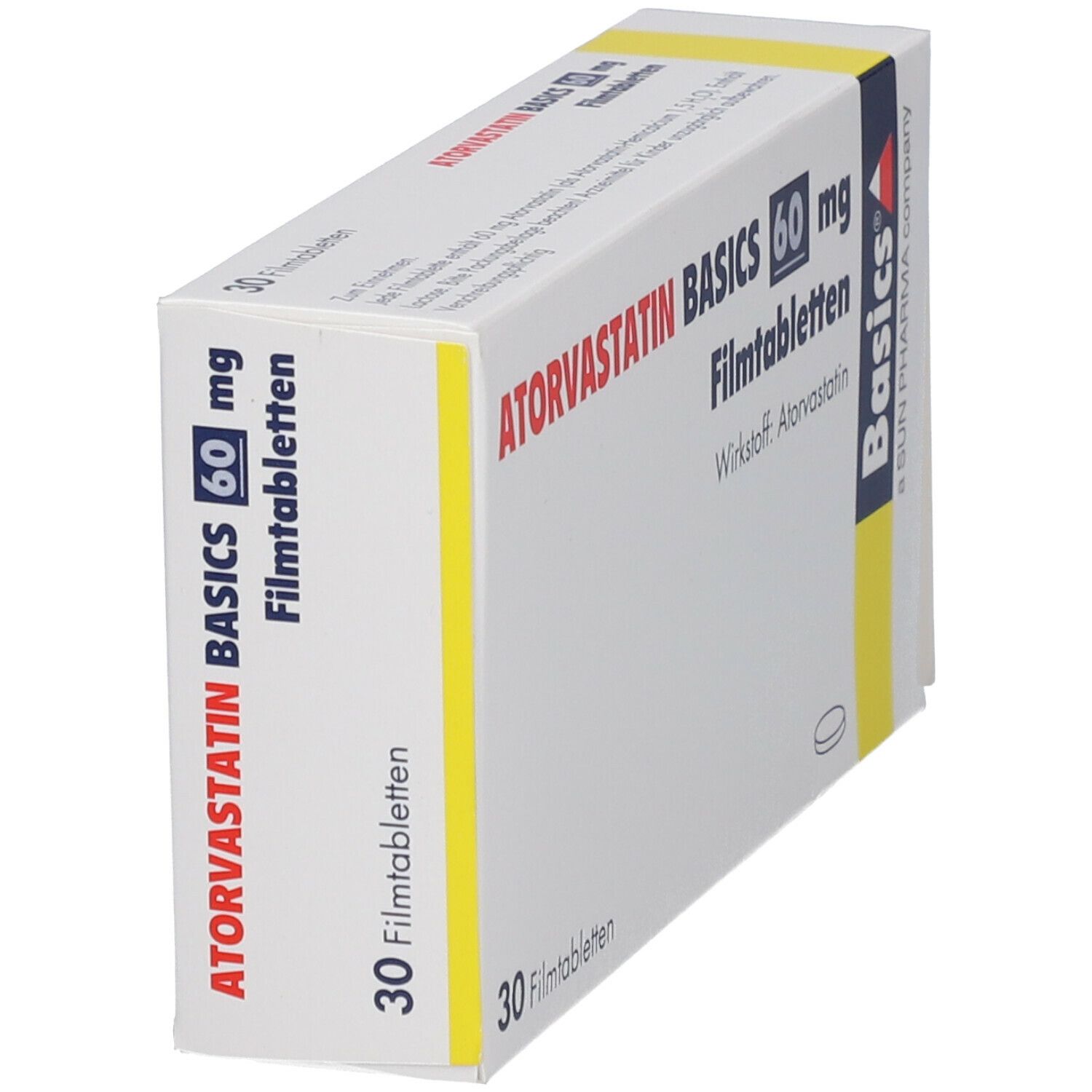 Atorvastatin Basics 60 mg Filmtabletten 30 St