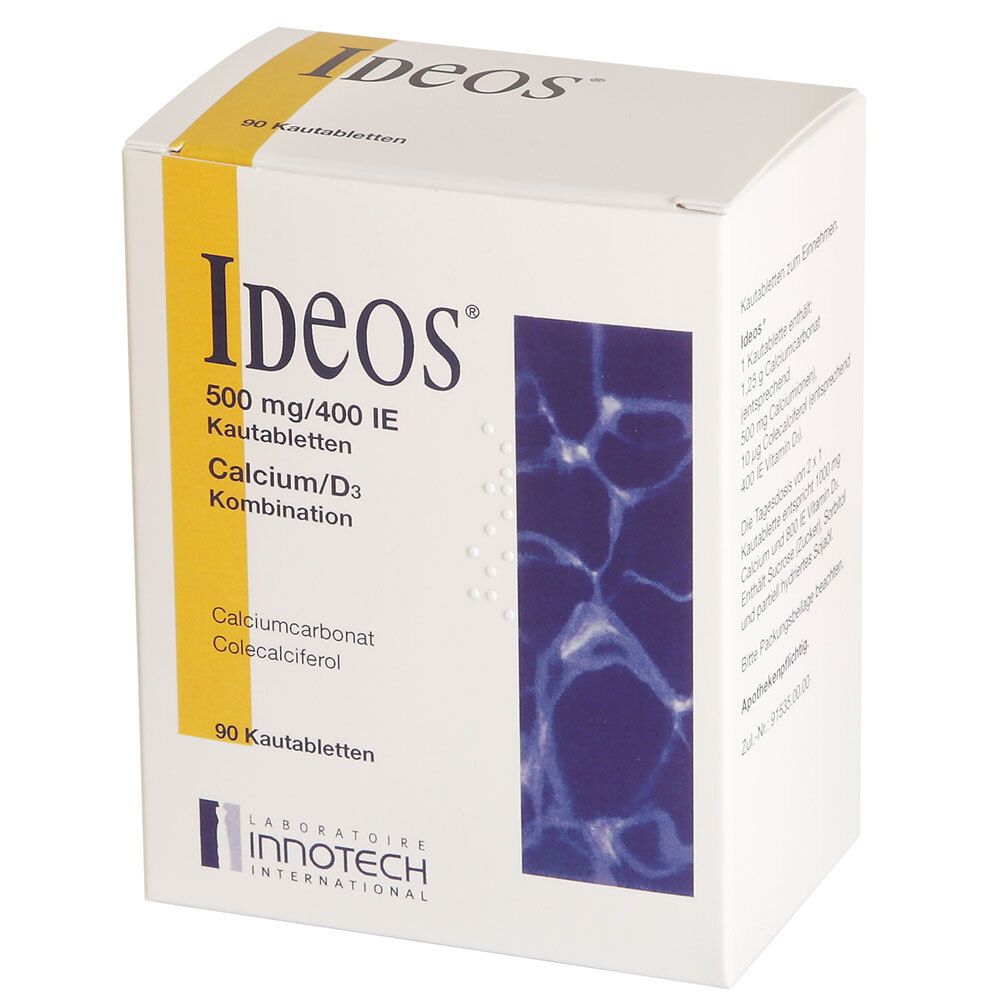 IDEOS® 500 mg/400 I.E.