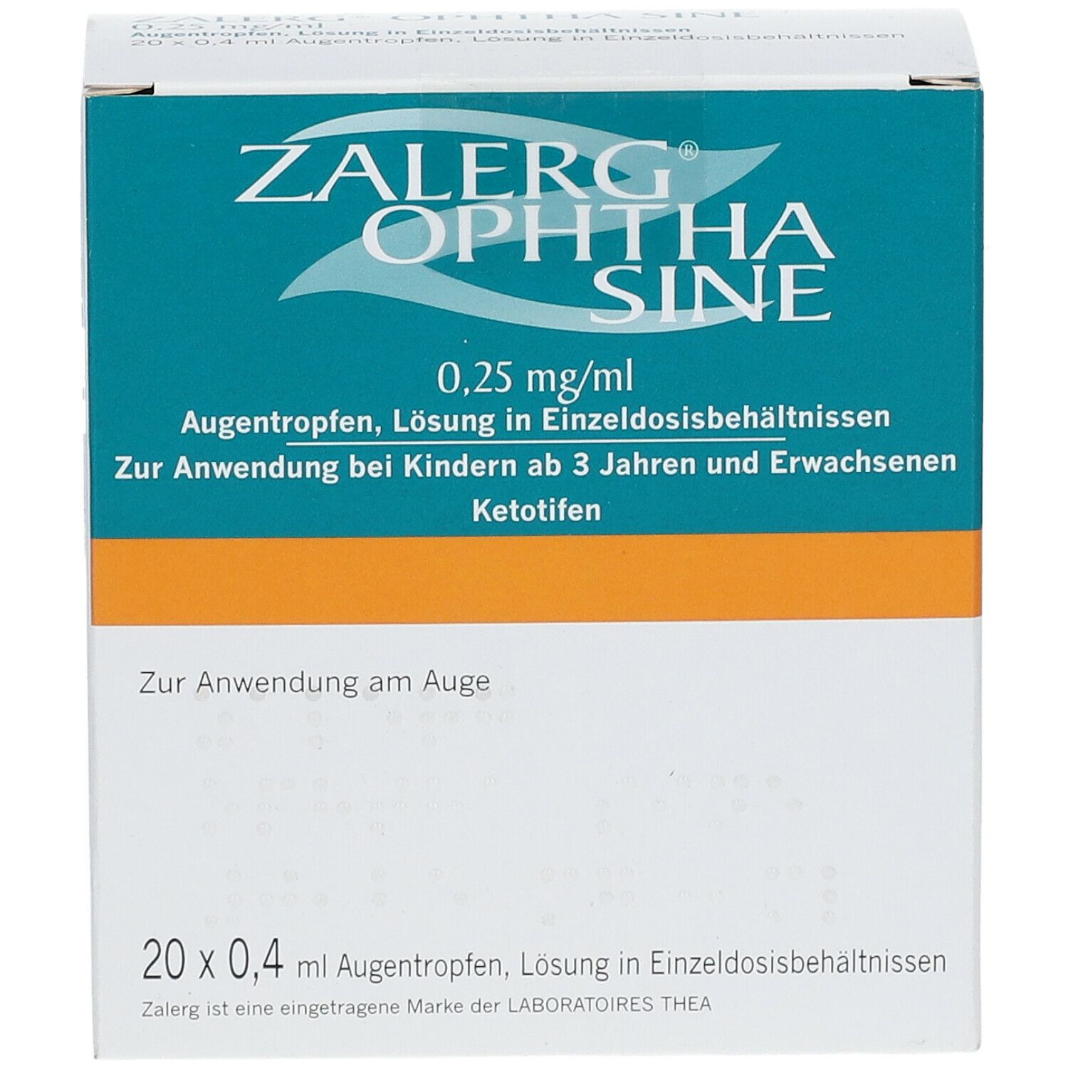 ZALERG ophtha sine Augentr.Einzeldosispipetten