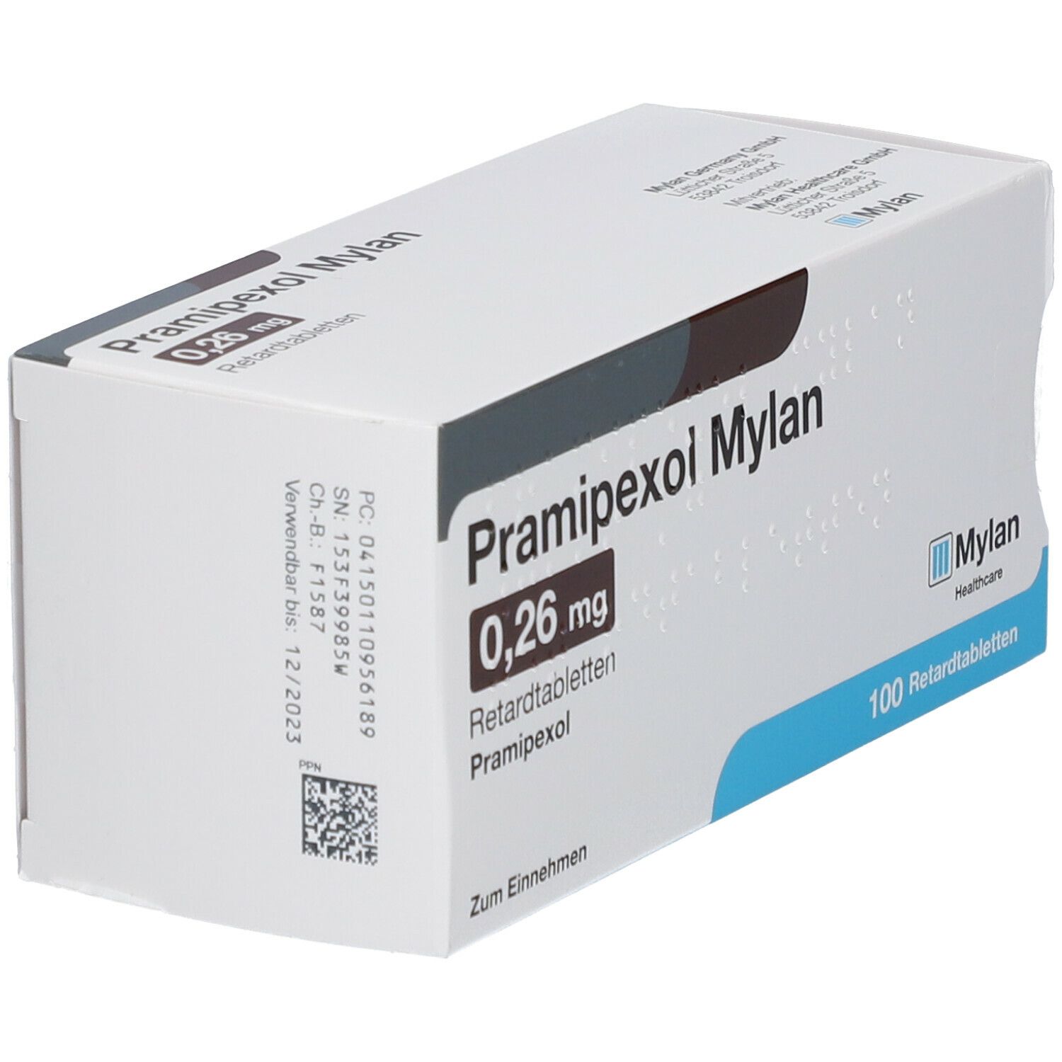 Pramipexol Mylan 0,26 mg