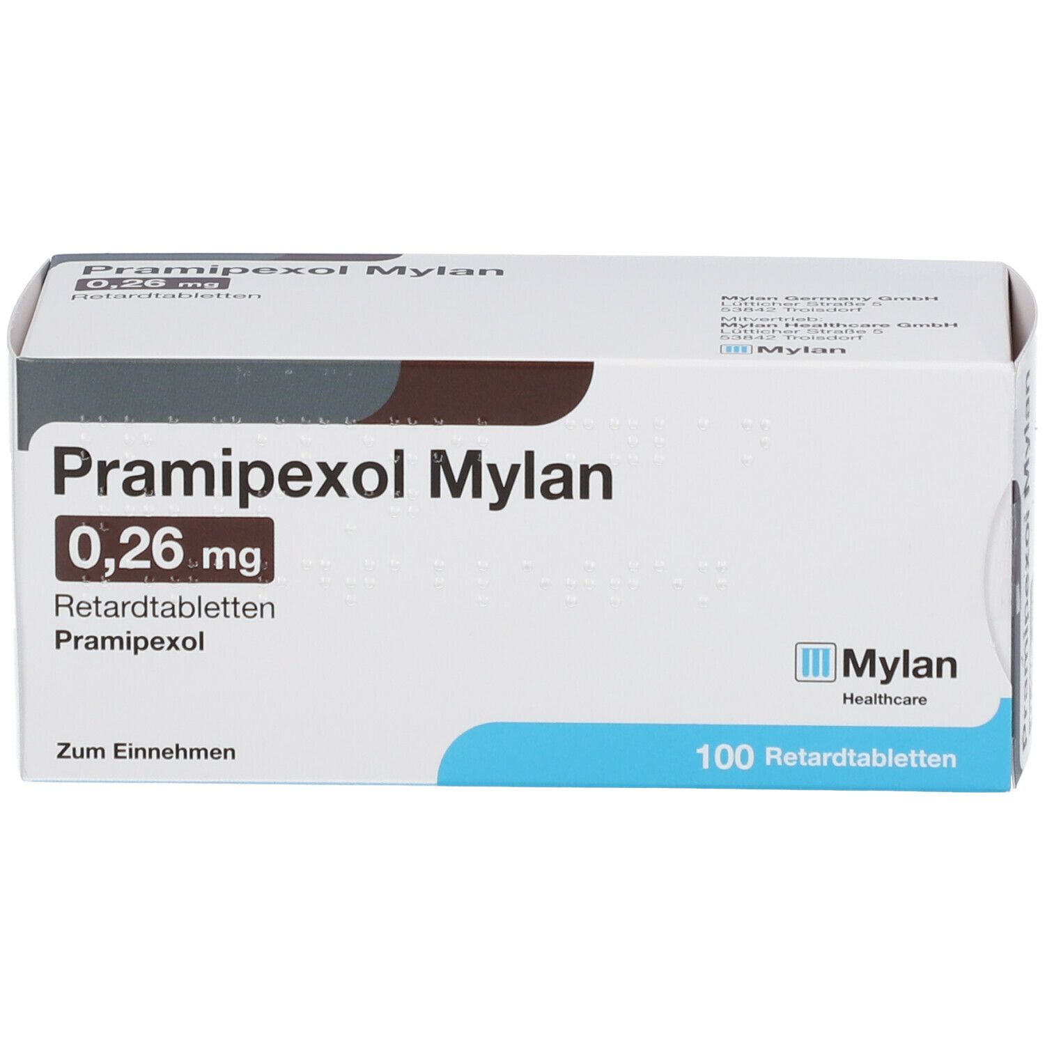 Pramipexol Mylan 0,26 mg