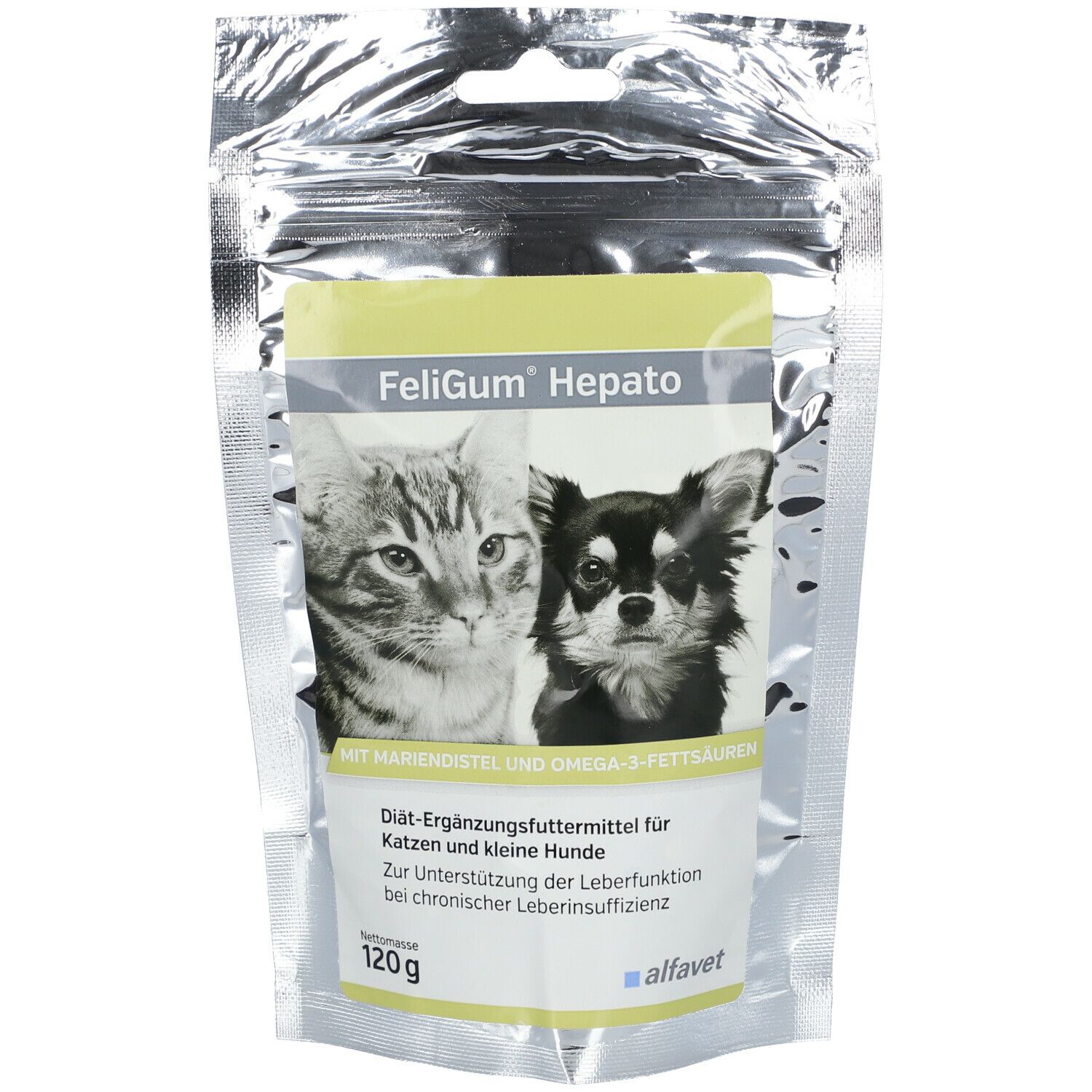 Feligum Hepato Kaudrops f.Katzen/kleine Hunde 120 g Kaudragees