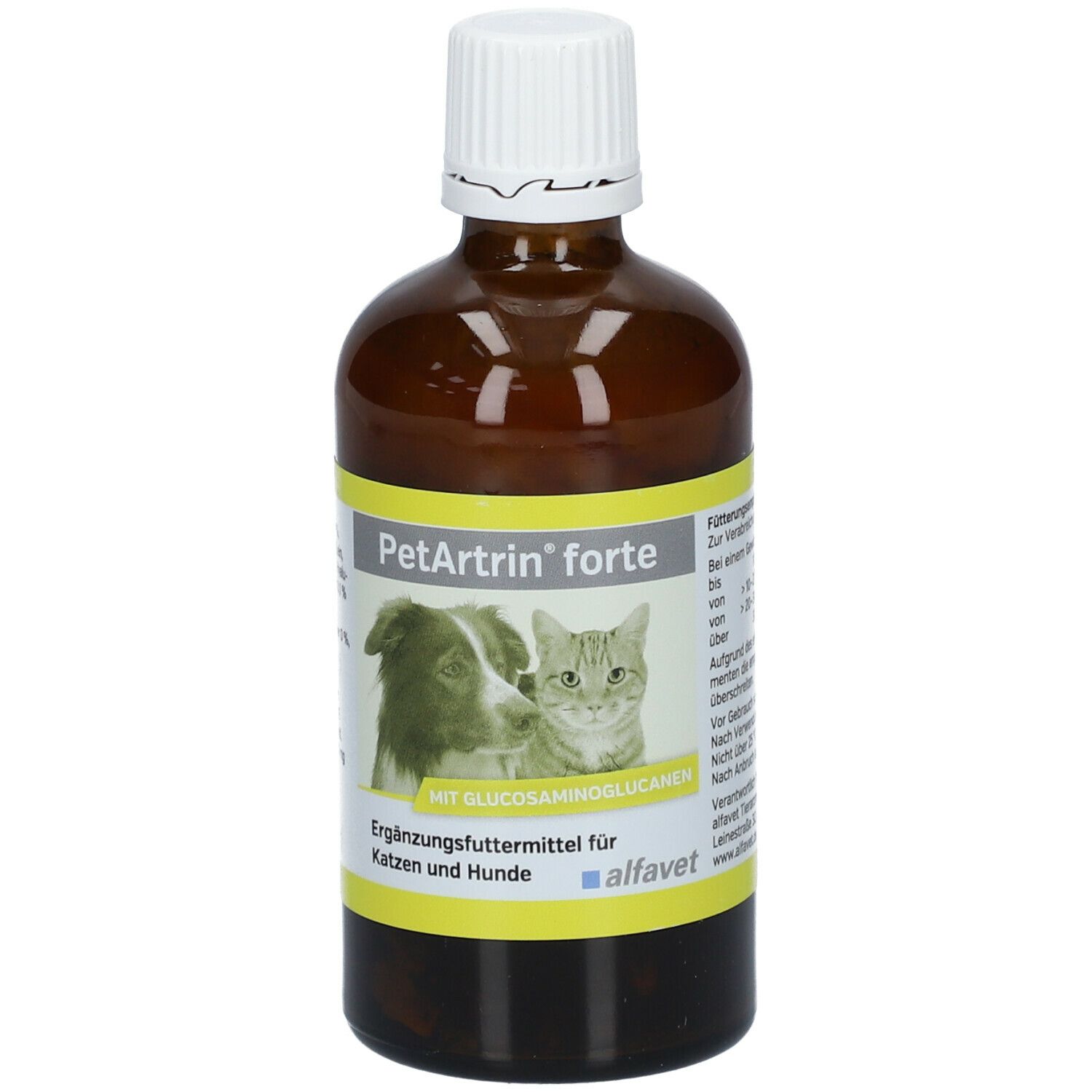 Petartrin forte Diät-Erg.Futterm.flü.f.Hund/Katze 100 ml Flüssigkeit