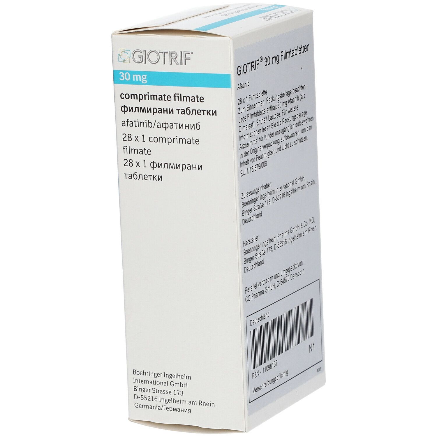 Giotrif 30 mg Filmtabletten 28 St