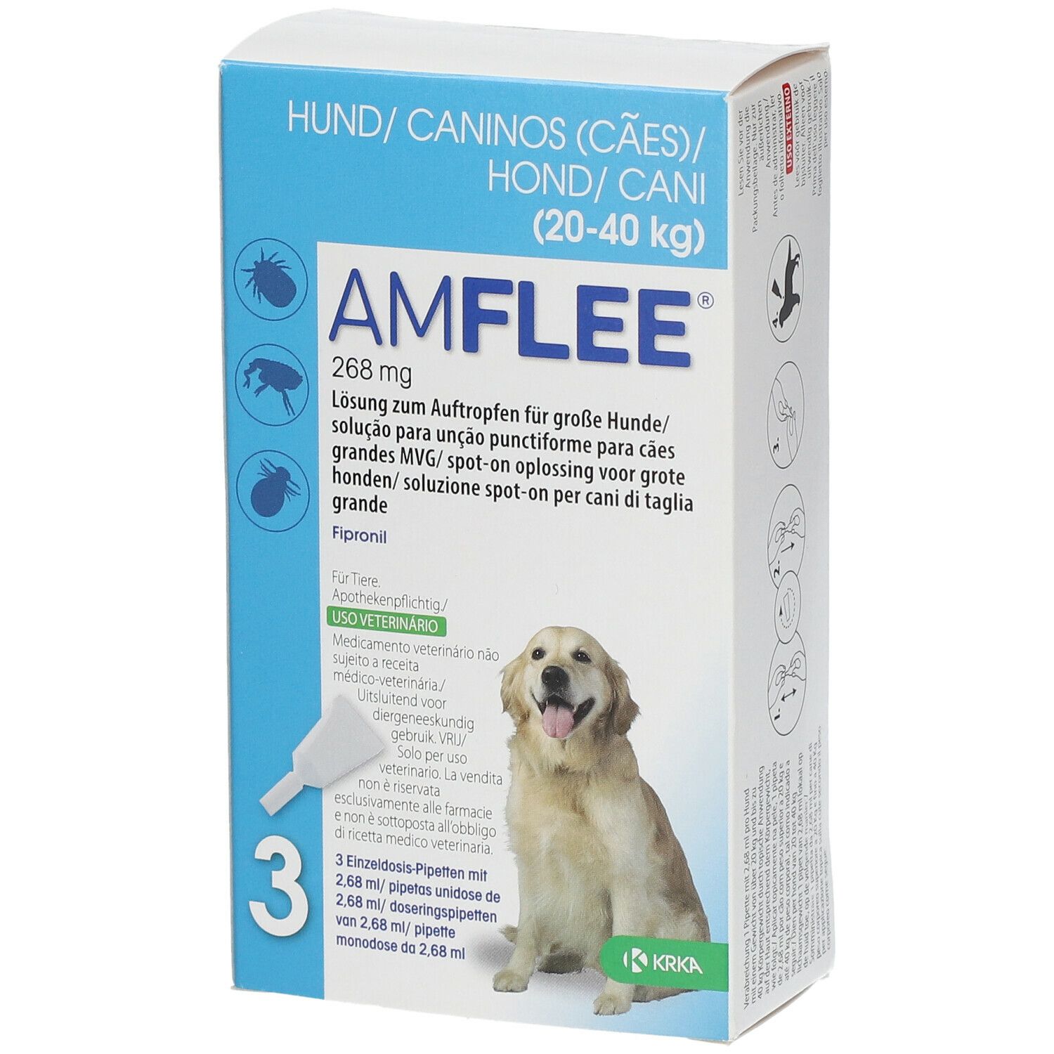 Amflee® 268 mg für große Hunde