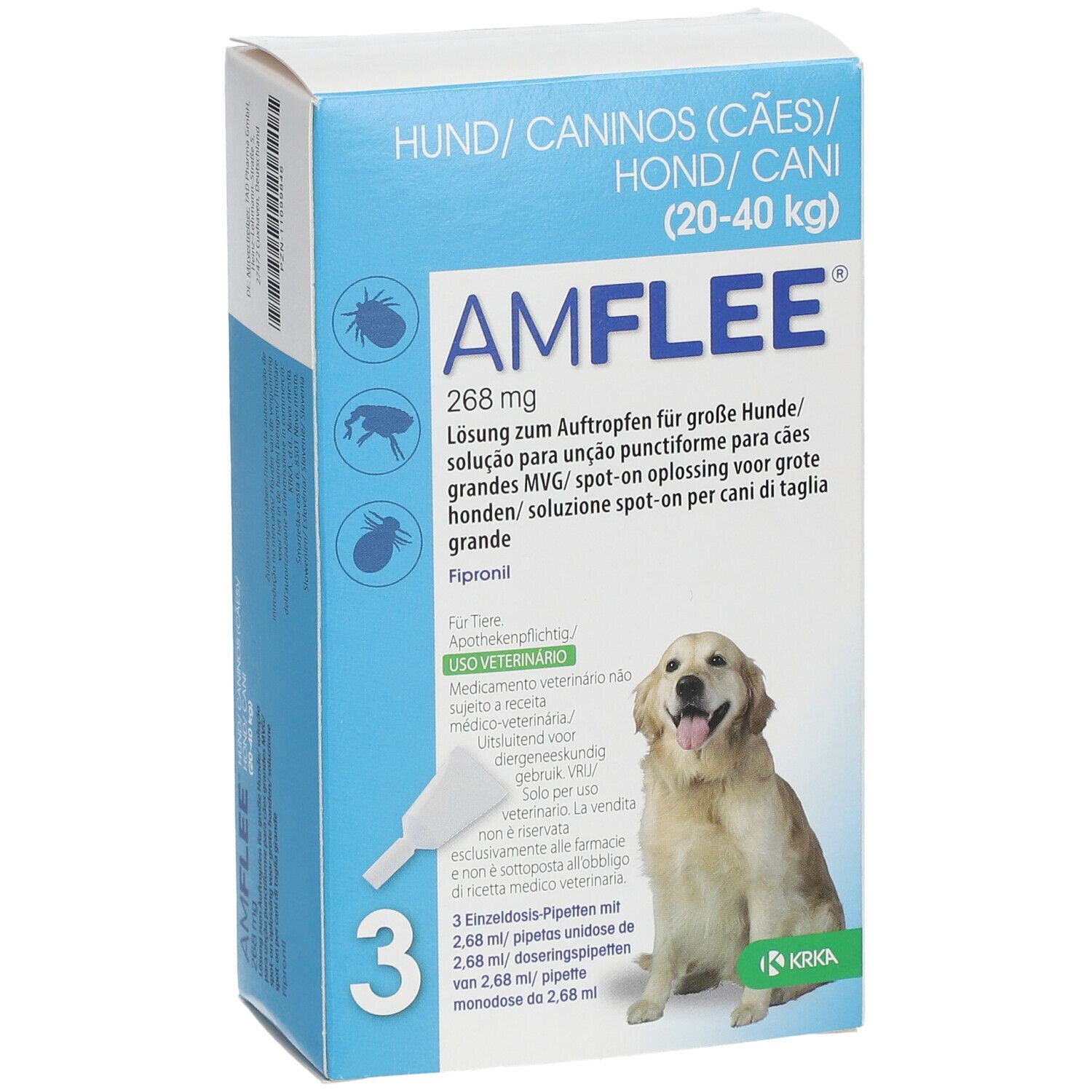Amflee® 268 mg für große Hunde