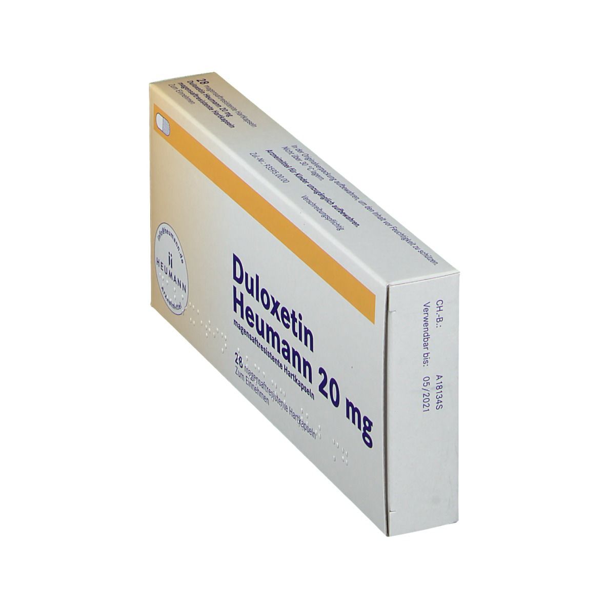 Duloxetin Heumann 20 mg magensaftres.Hartkapseln 28 St Magensaftresistente Hartkapseln