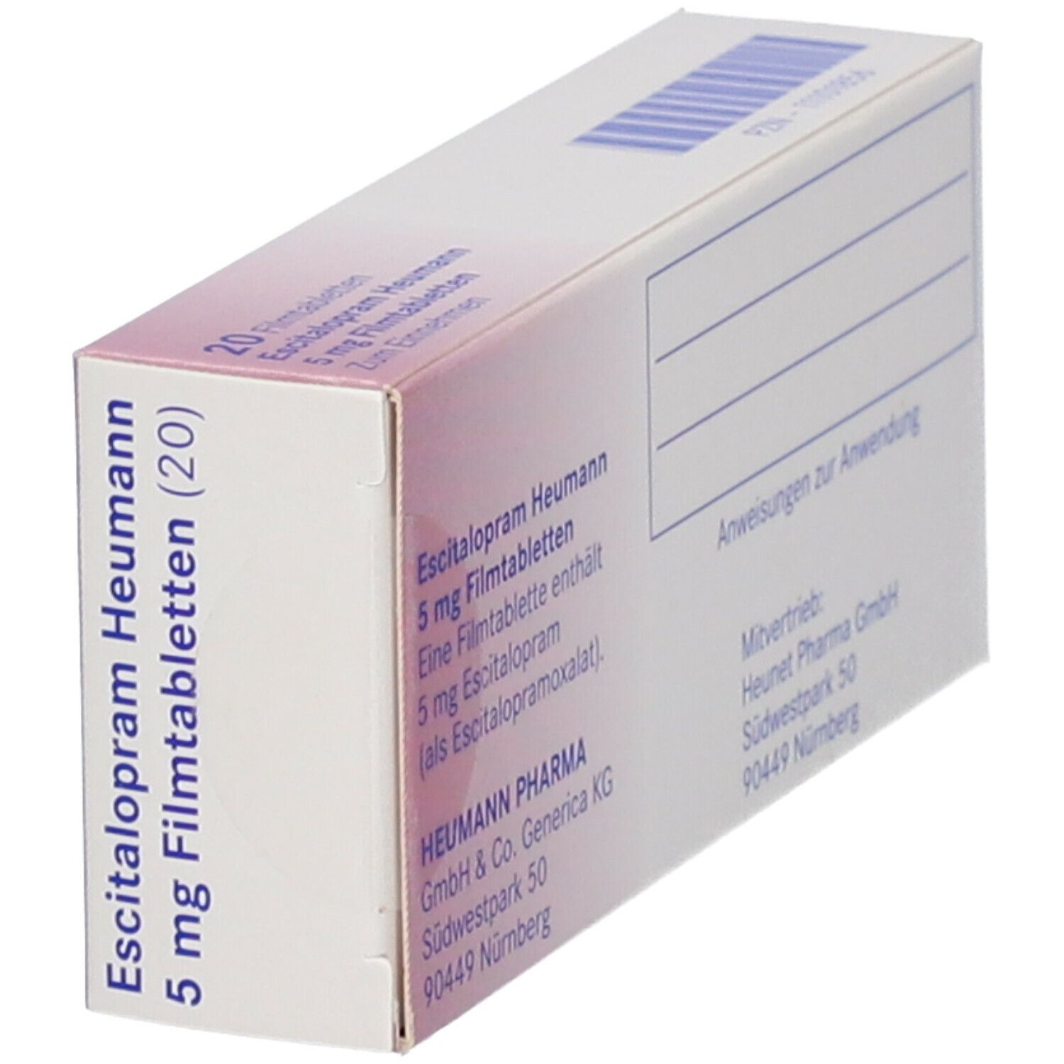 Escitalopram Heumann 5 mg