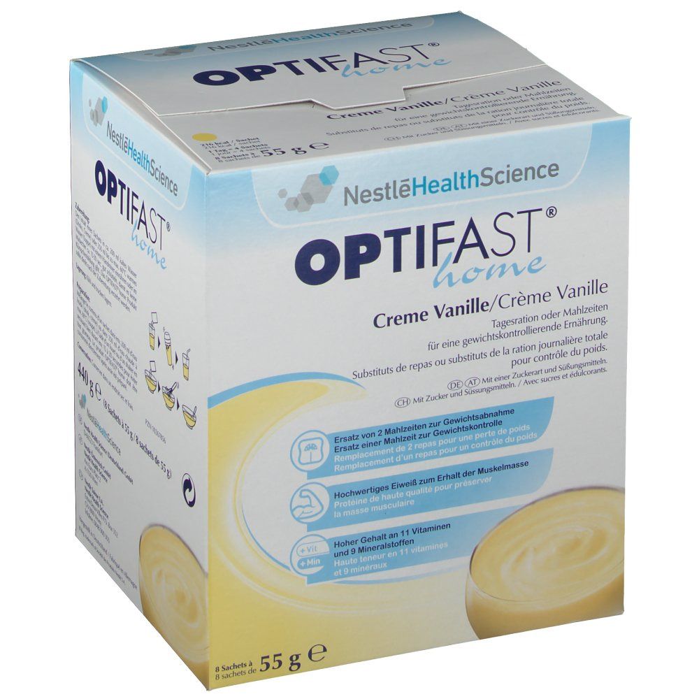 Optifast Crème Chocolat En Poudre - 440 G - PZN15875566 - Nestlé Health Science
