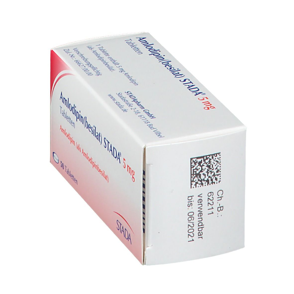 Amlodipin besilat Stada 5 mg Tabletten 50 St