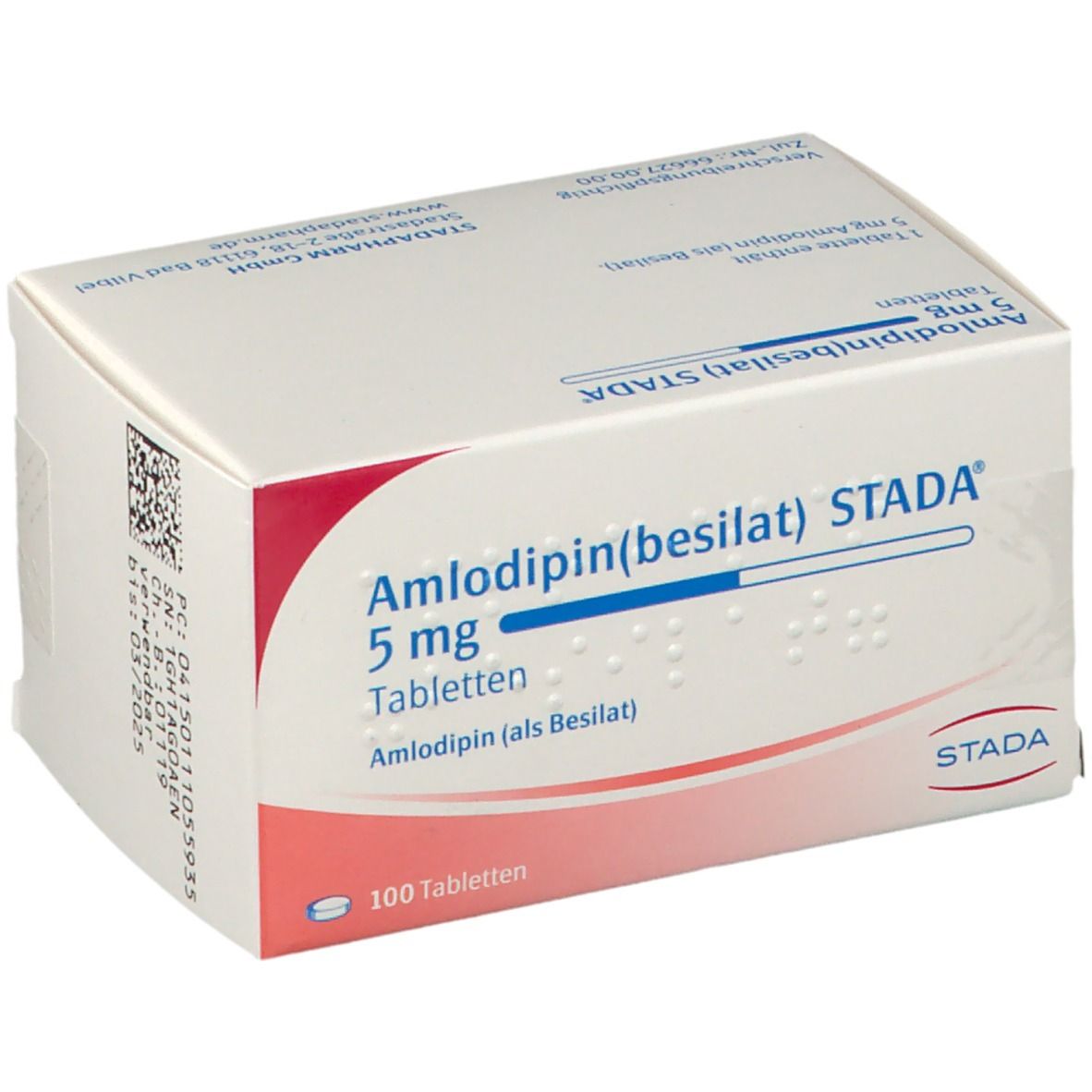 Amilodipin (besilat) STADA® 5 mg