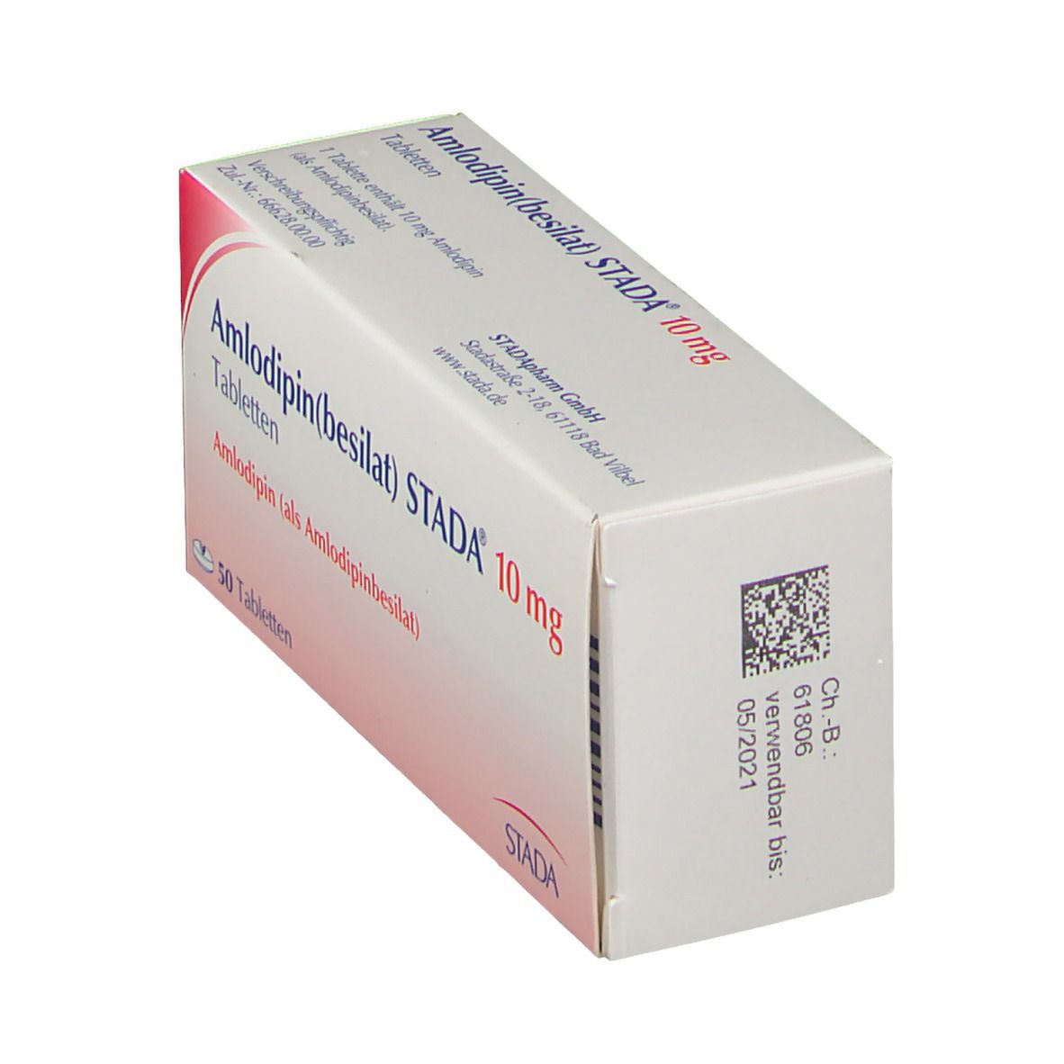 Amlodipin besilat Stada 10 mg Tabletten 50 St