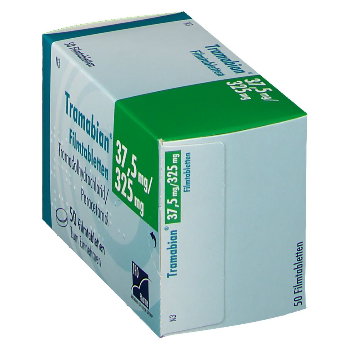 Tramabian 37,5 mg/325 mg Filmtabletten 50 St