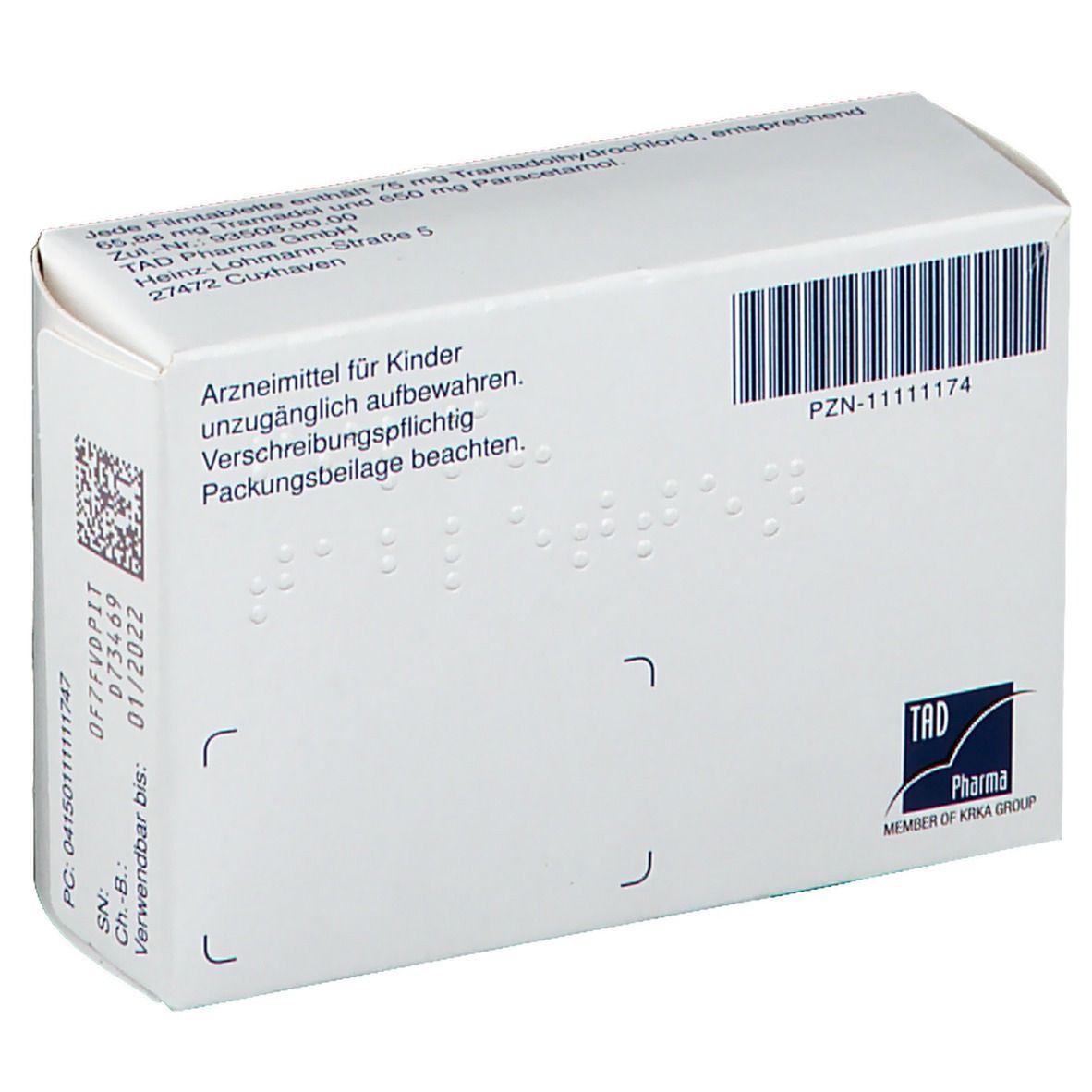 Tramabian® 75 mg/650 mg