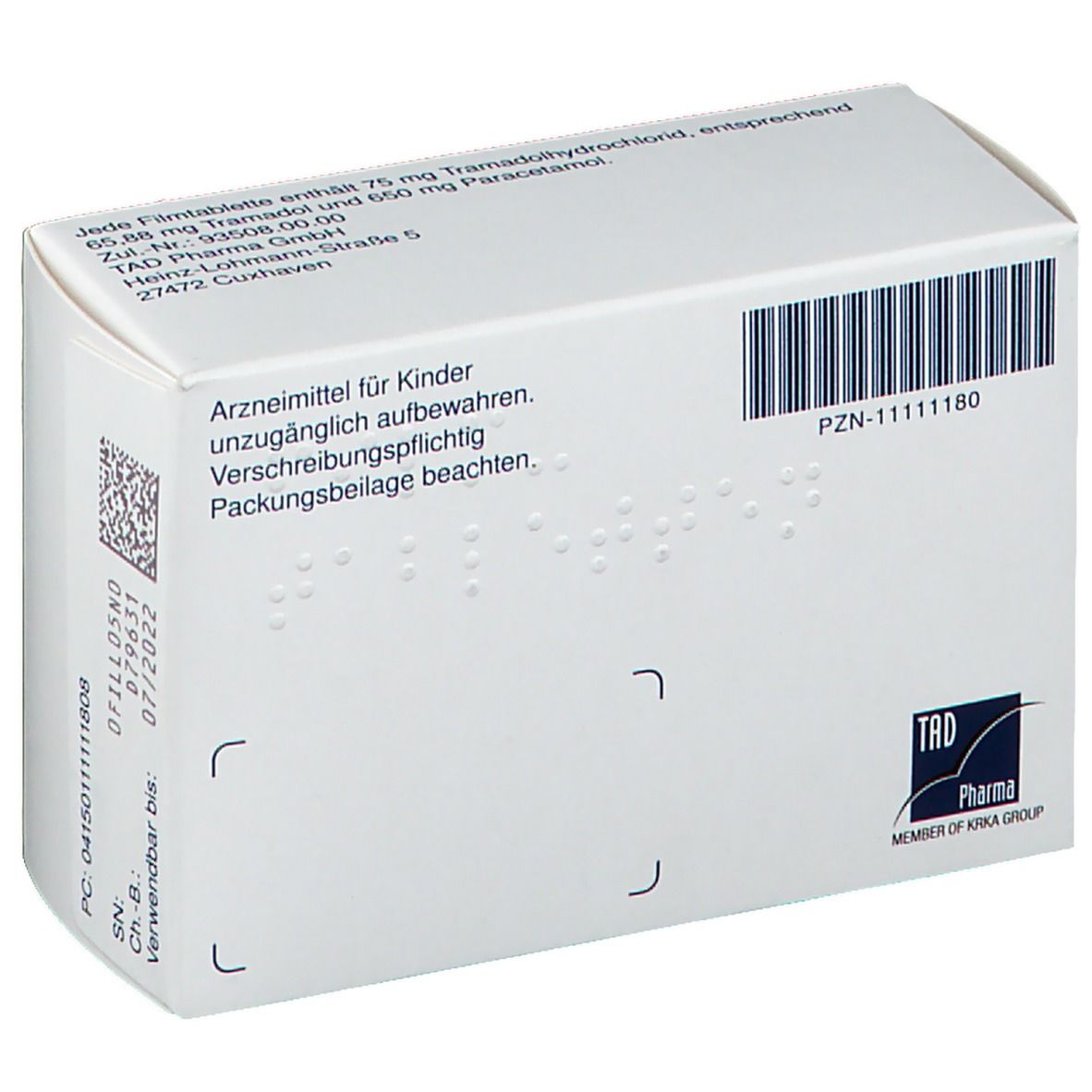 Tramabian® 75 mg/650 mg