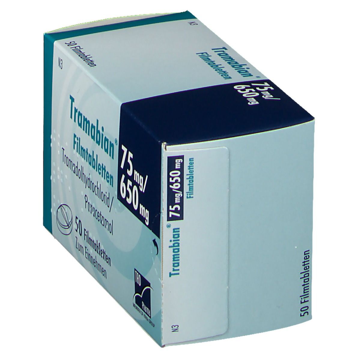 Tramabian 75 mg/650 mg Filmtabletten 50 St