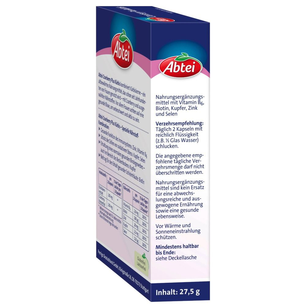 Abtei Cranberry + Kürbis Plus