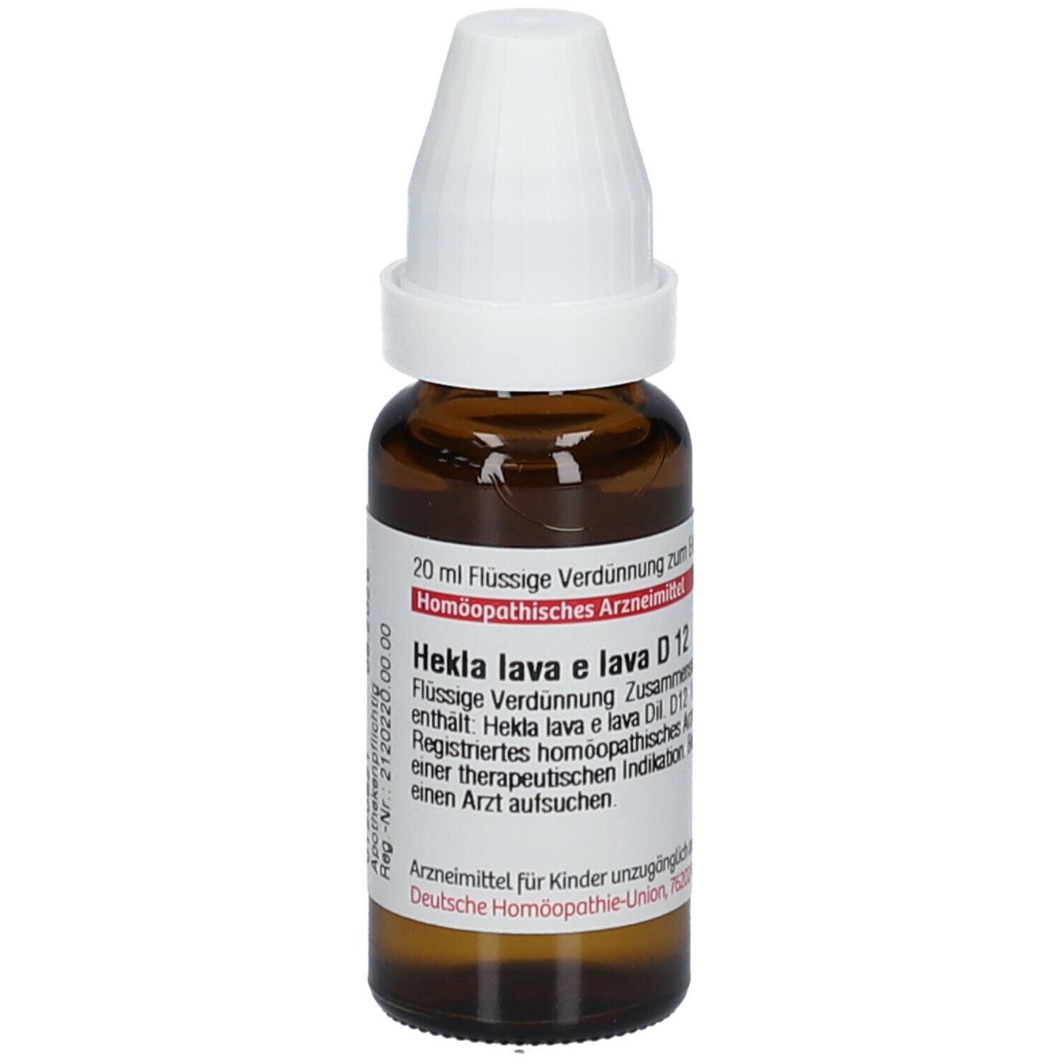 Hekla lava e D 12 Dilution 20 ml