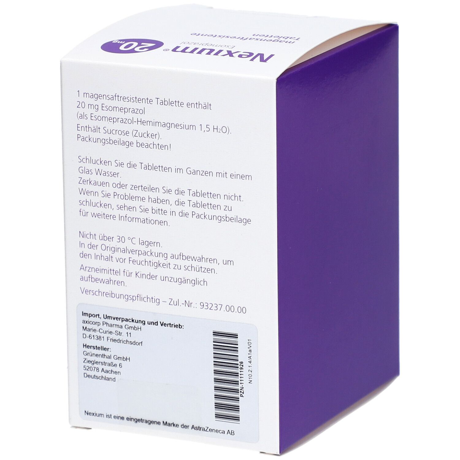 Nexium 20 mg