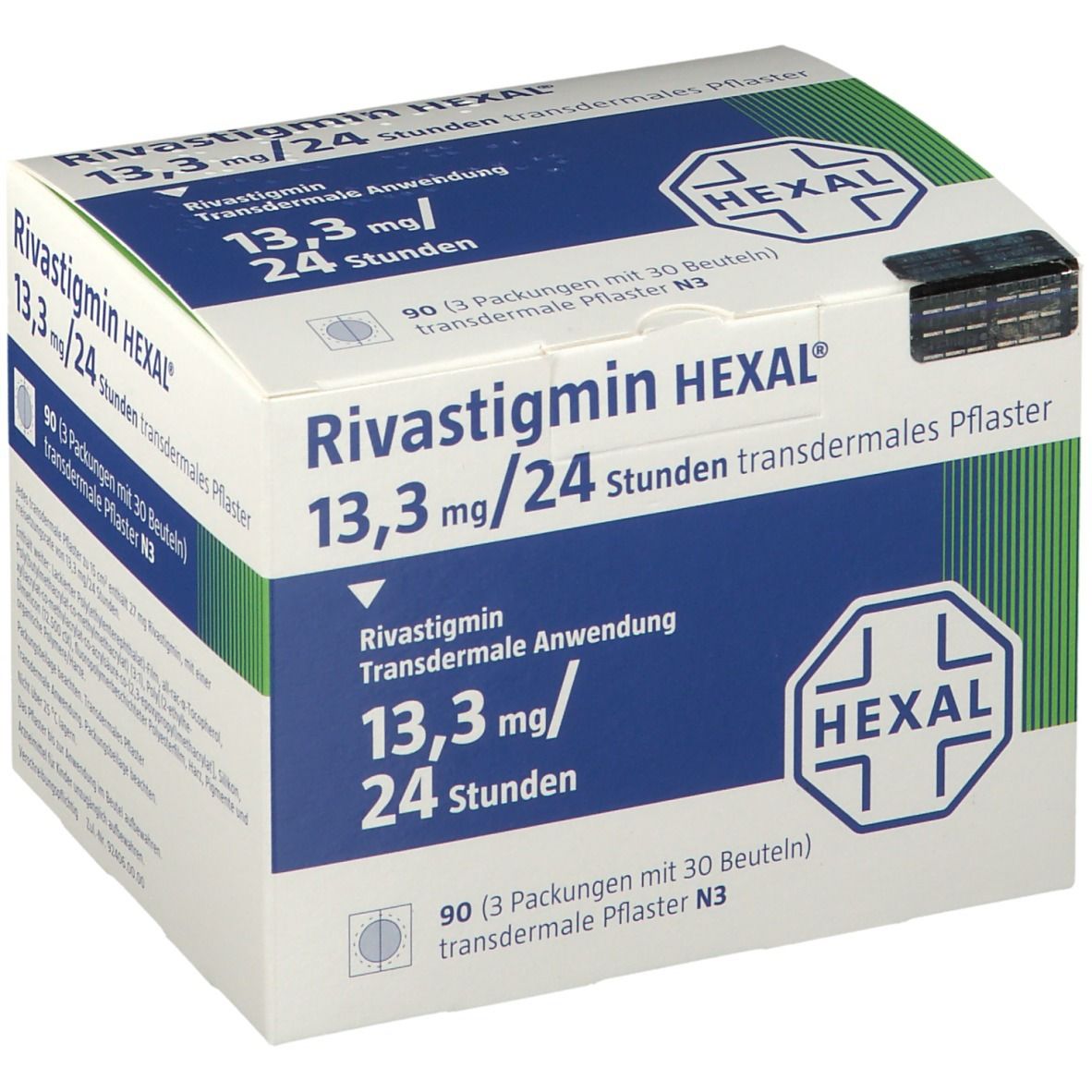 Rivastigmin HEXAL® 13,3 mg/24 Stunden