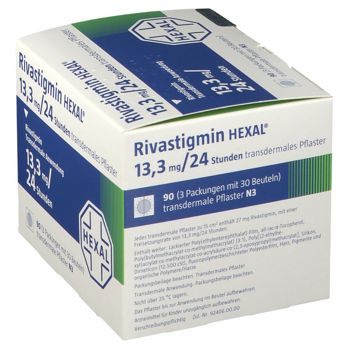 Rivastigmin HEXAL® 13,3 mg/24 Stunden