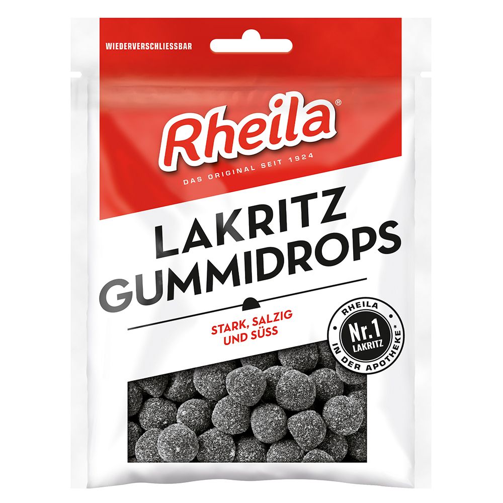 Rheila Lakritz Gummidops mit Zucker