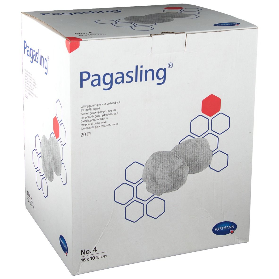 Pagasling® Mulltupfer steril Gr.4 eigroß