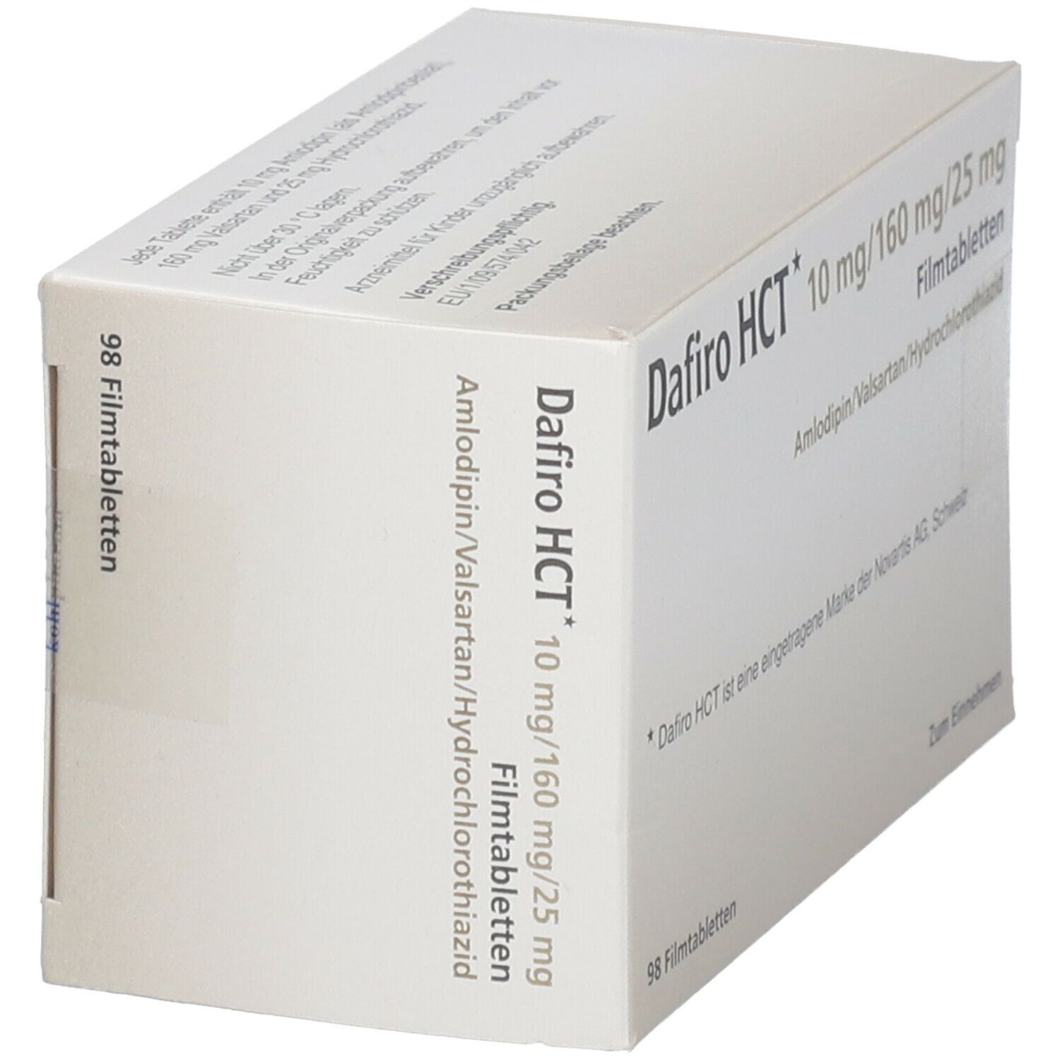 Dafiro HCT 10 mg/160 mg/25 mg Filmtabletten 98 St