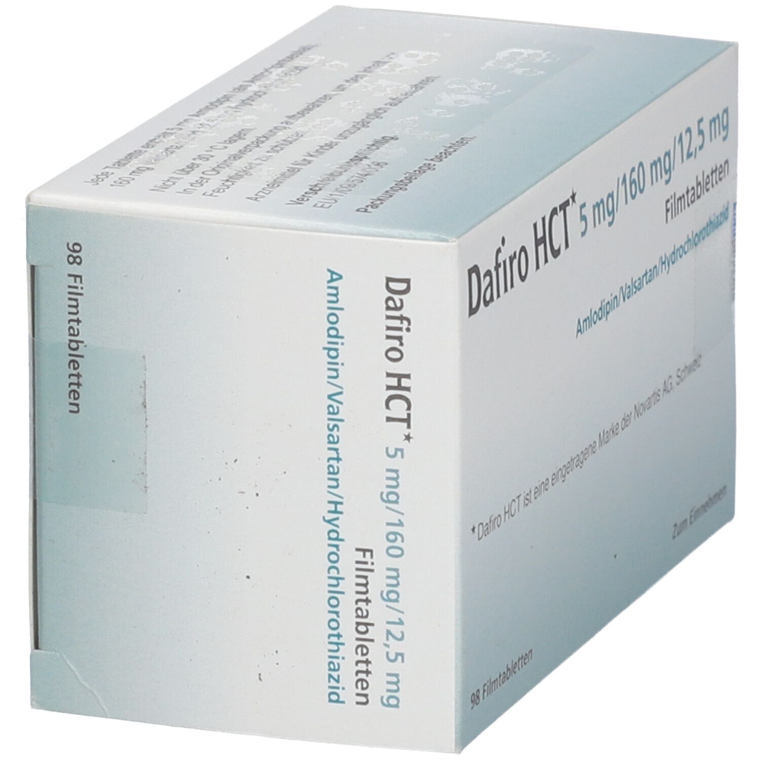 Dafiro HCT 5 mg/160 mg/12,5 mg Filmtabletten 98 St