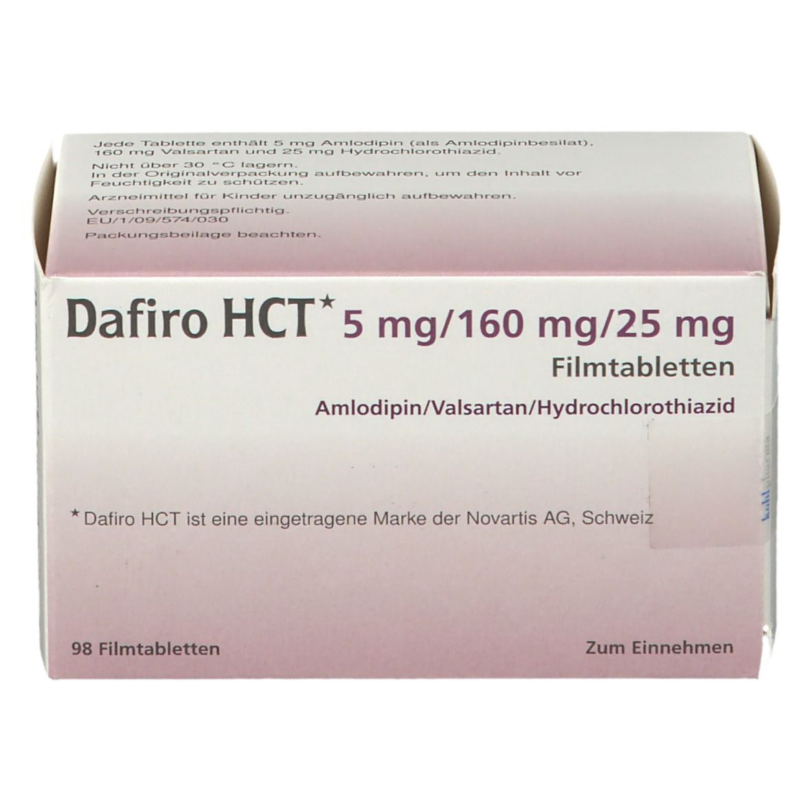 Dafiro HCT® 5 mg/160 mg/25 mg