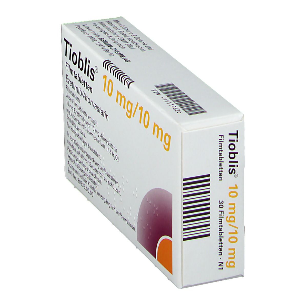 Tioblis® 10 mg/10 mg
