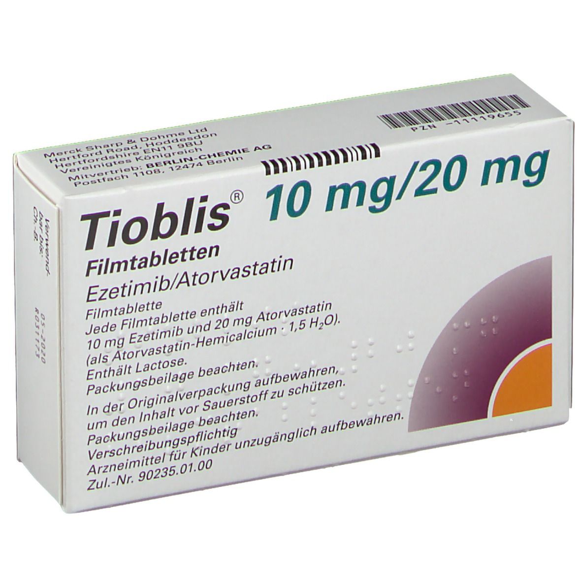 Tioblis® 10 mg/20 mg