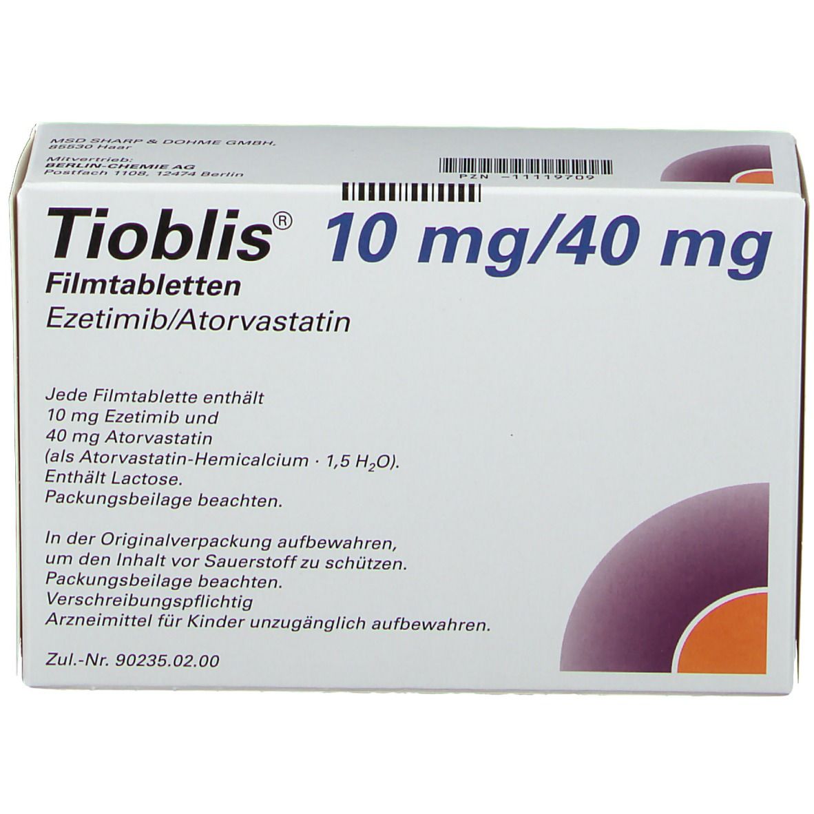 Tioblis® 10 mg/40 mg