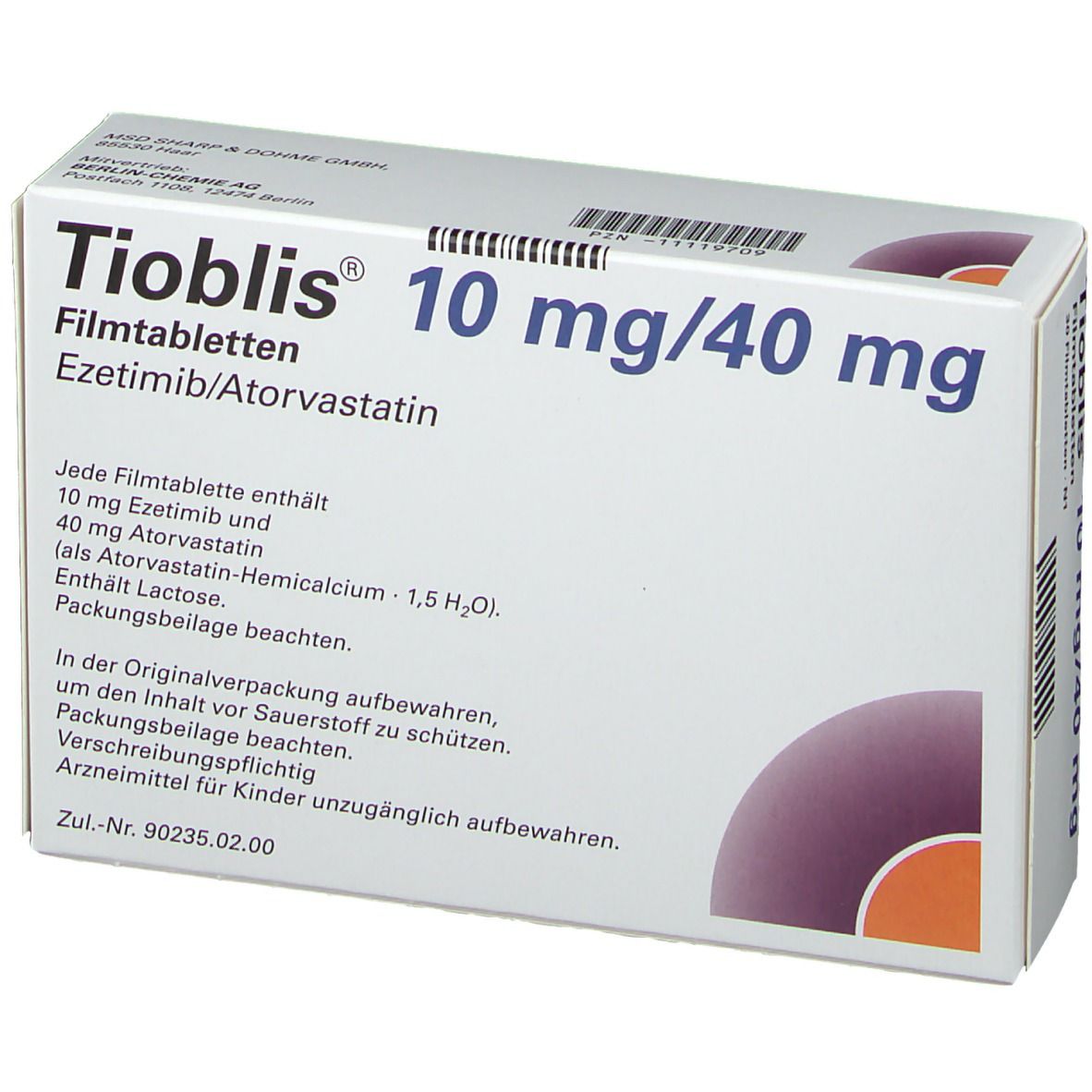 Tioblis® 10 mg/40 mg