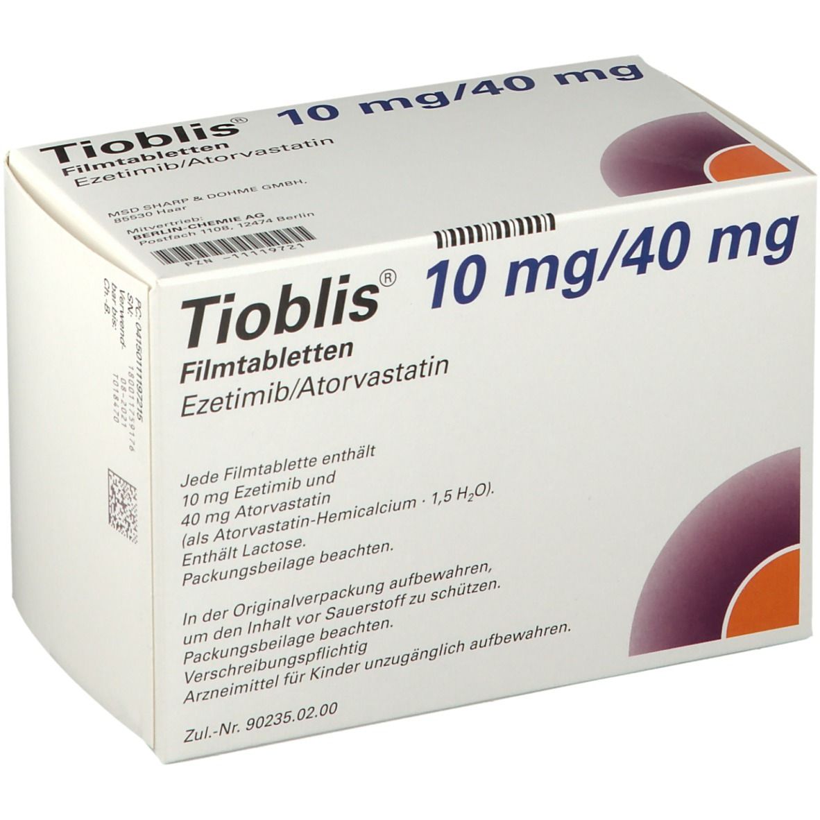 Tioblis® 10 mg/40 mg
