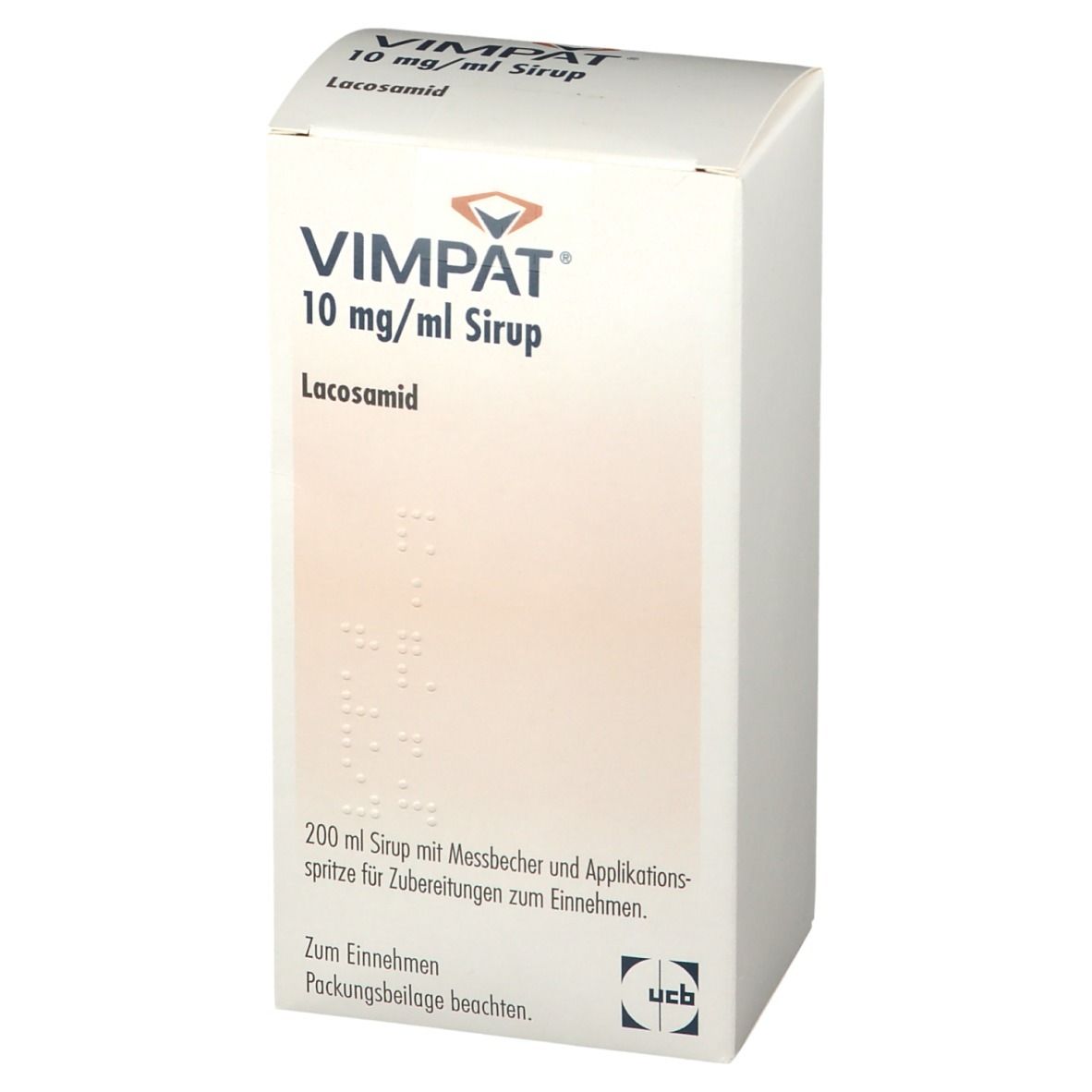 Vimpat 10 mg/ml Sirup 200 ml mit dem ERezept kaufen SHOP APOTHEKE